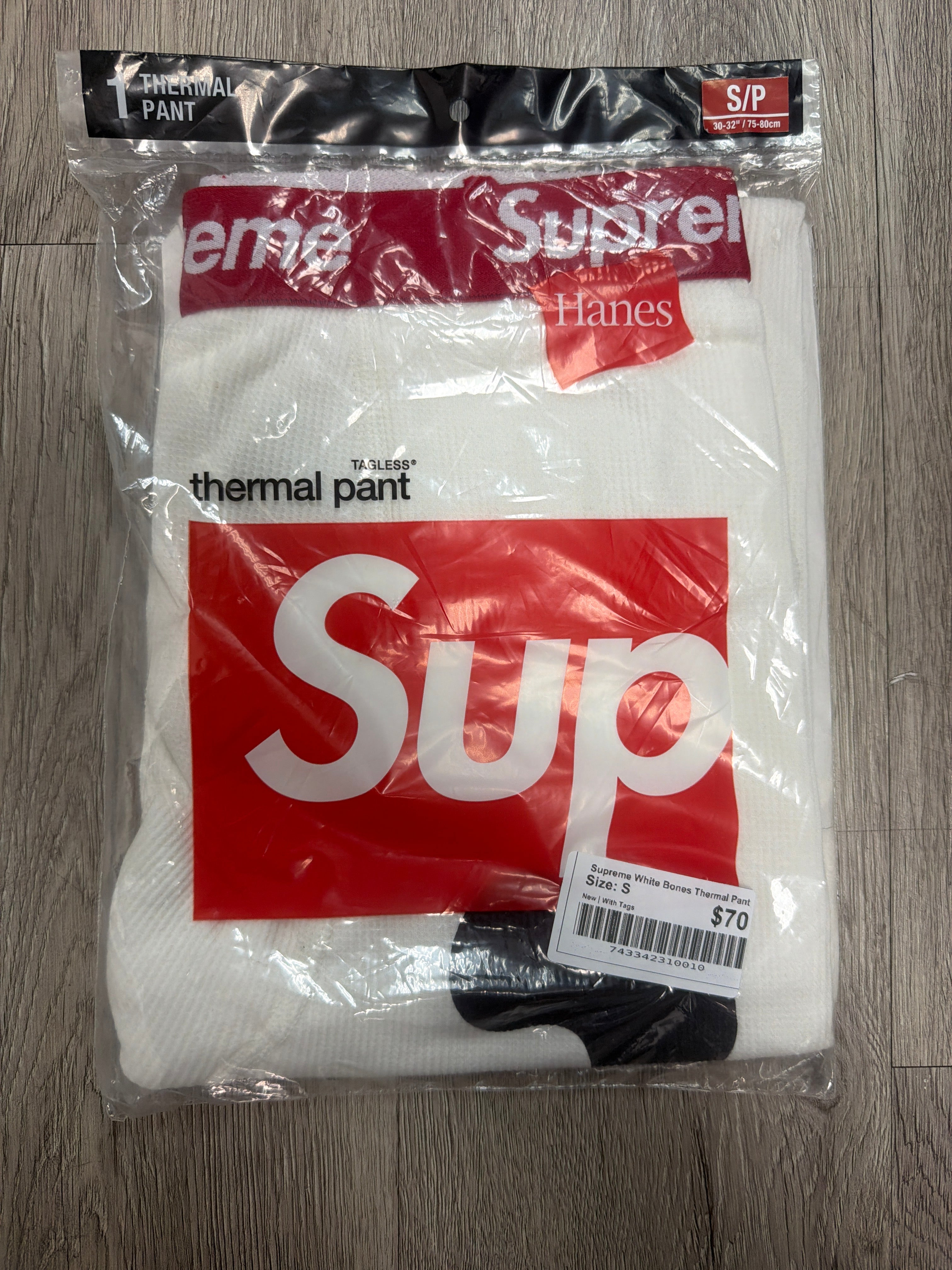 Supreme White Bones Thermal Pant
