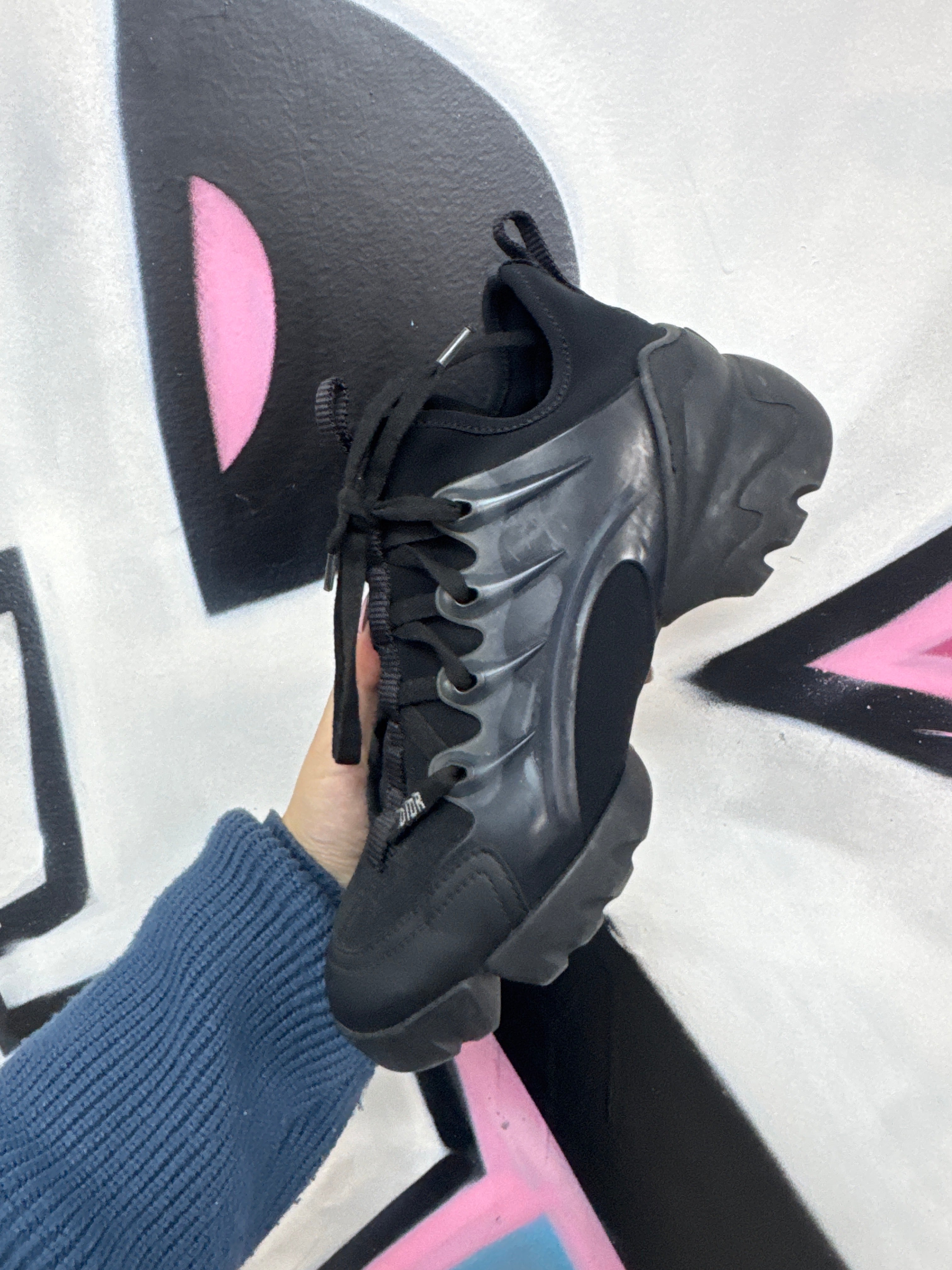 Dior Black B Connect Sneakers