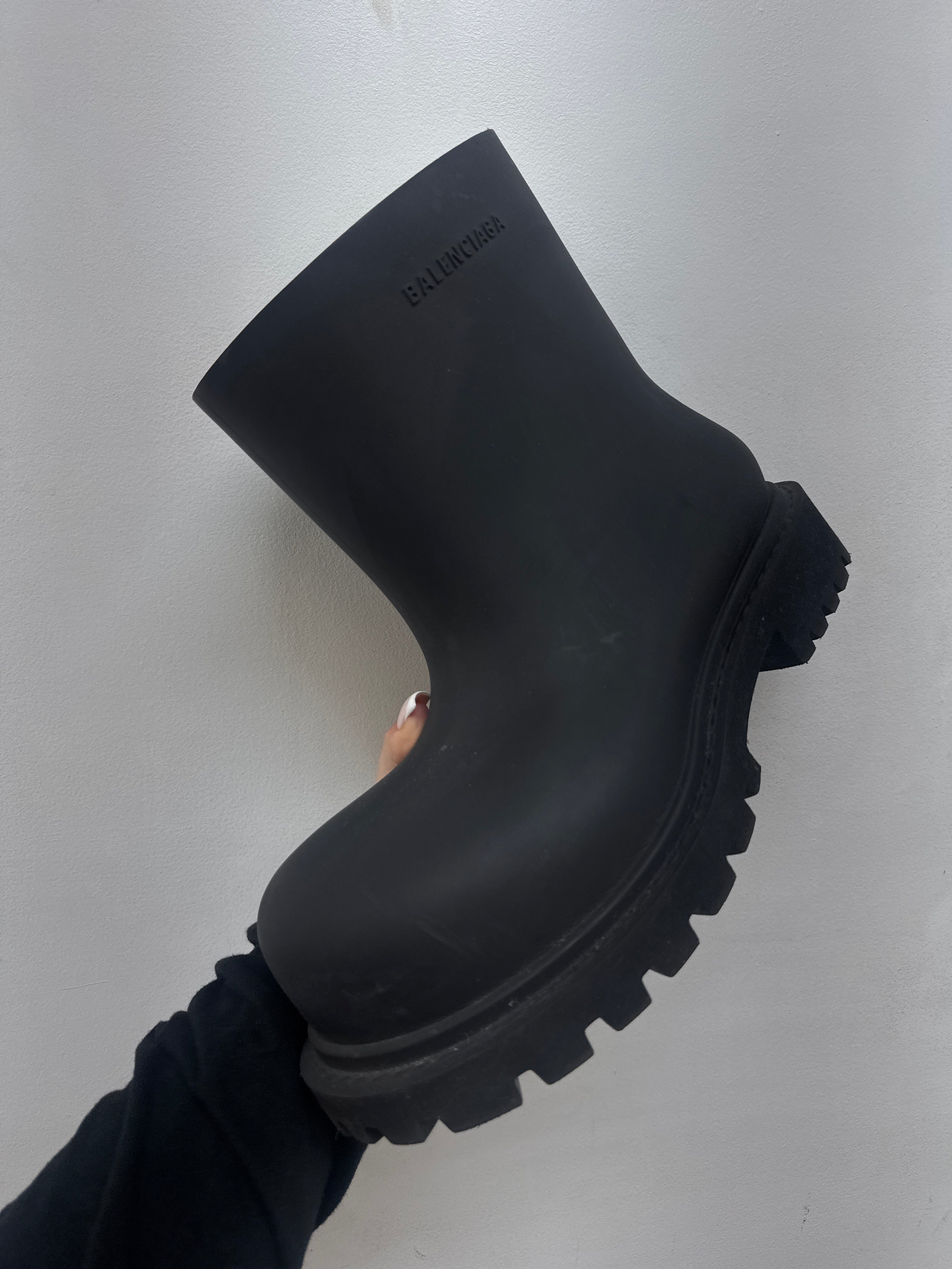 Balenciaga Black Steroid Boots