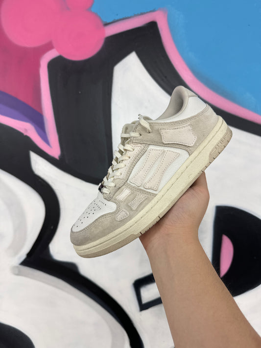 Amiri Skel Low Top Alabaster white  Used With Box