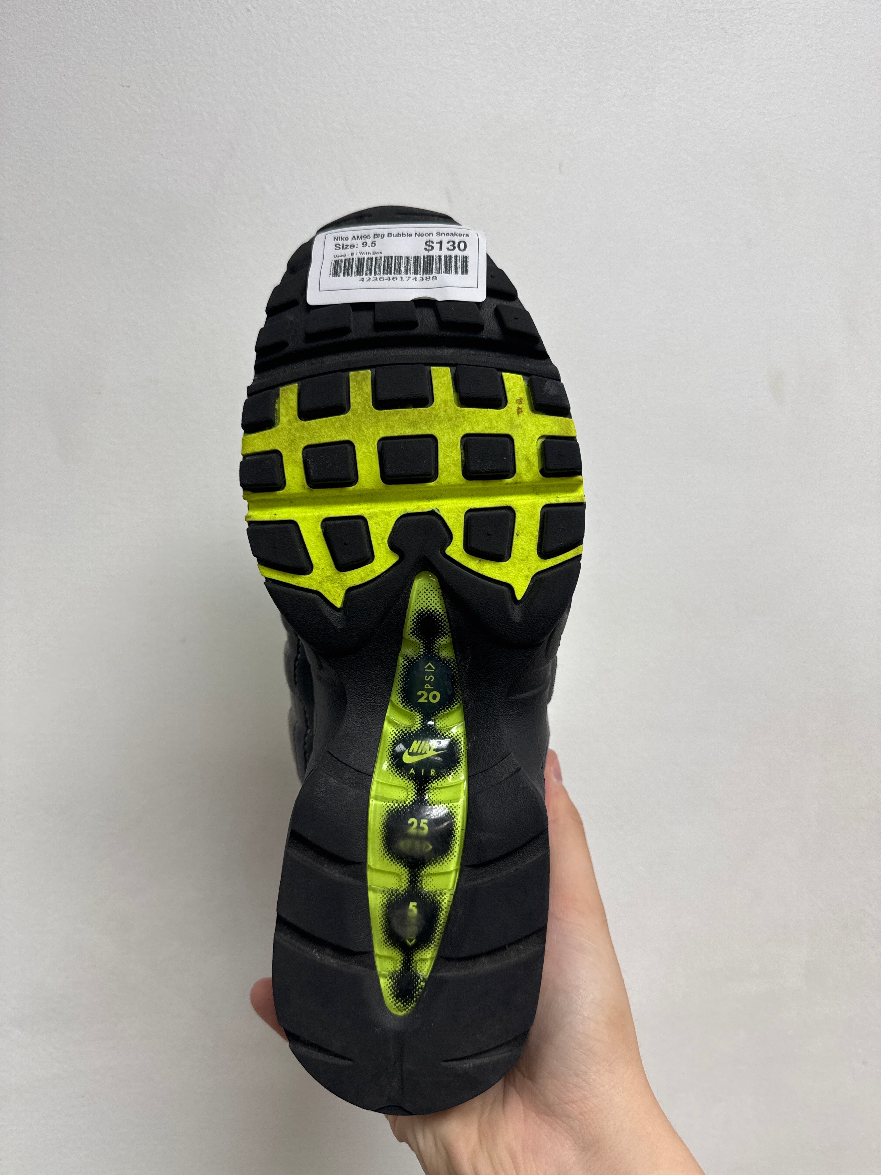 Nike AM95 Big Bubble Neon Sneakers