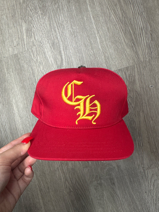 Chrome Hearts CH Red Yellow Cap