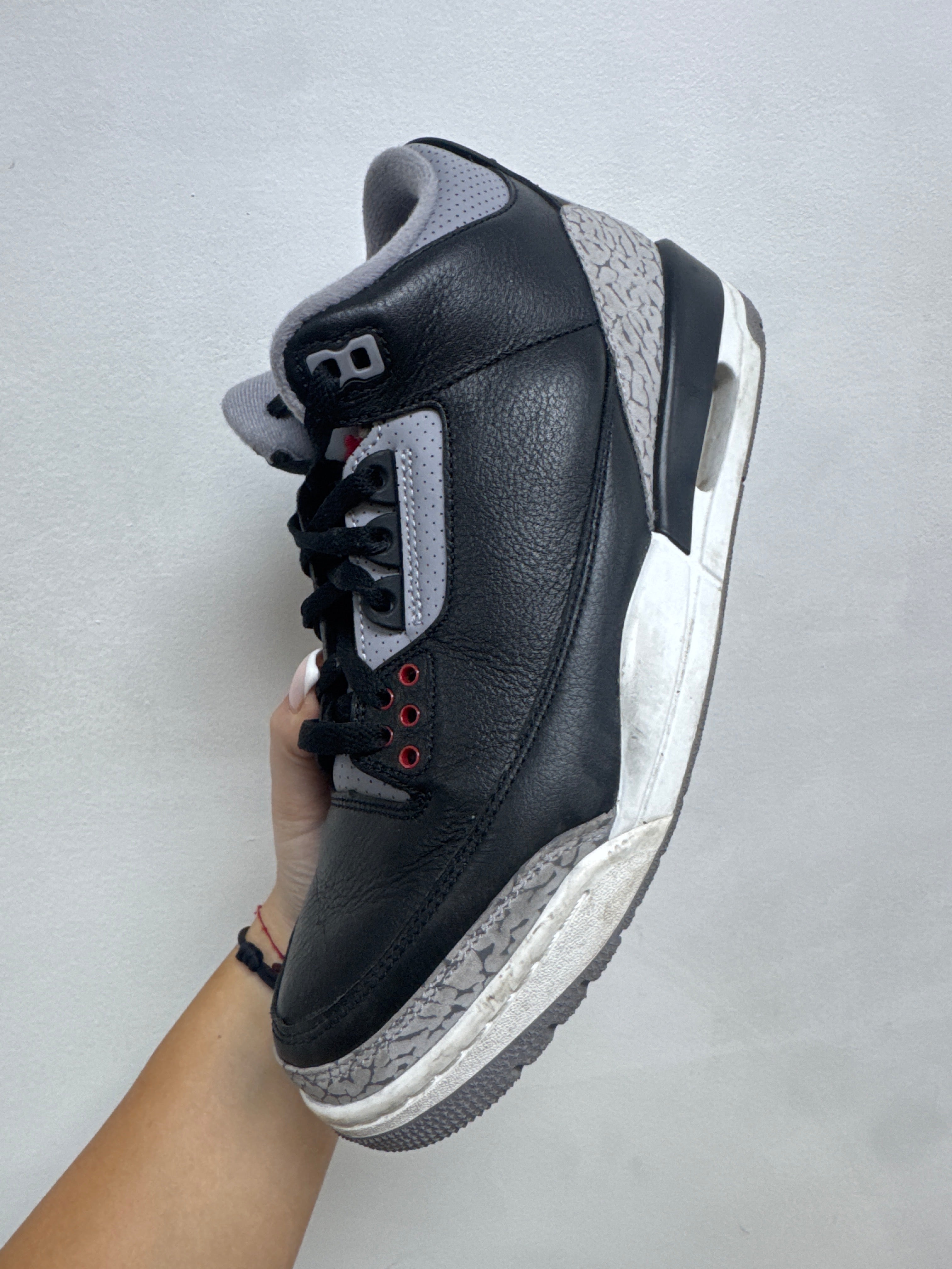 Jordan 3 Black Cement Sneakers