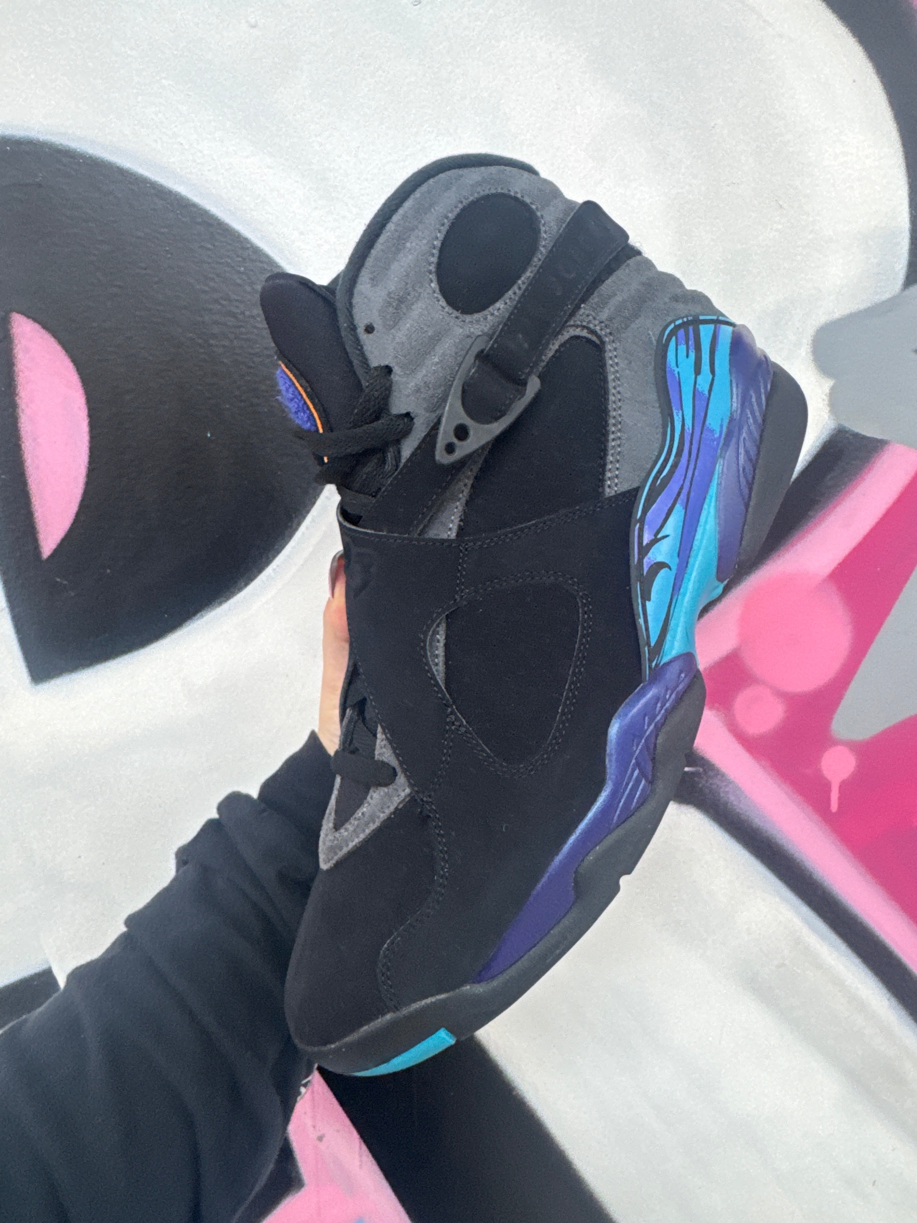 Nike Jordan 8 Aqua Sneakers