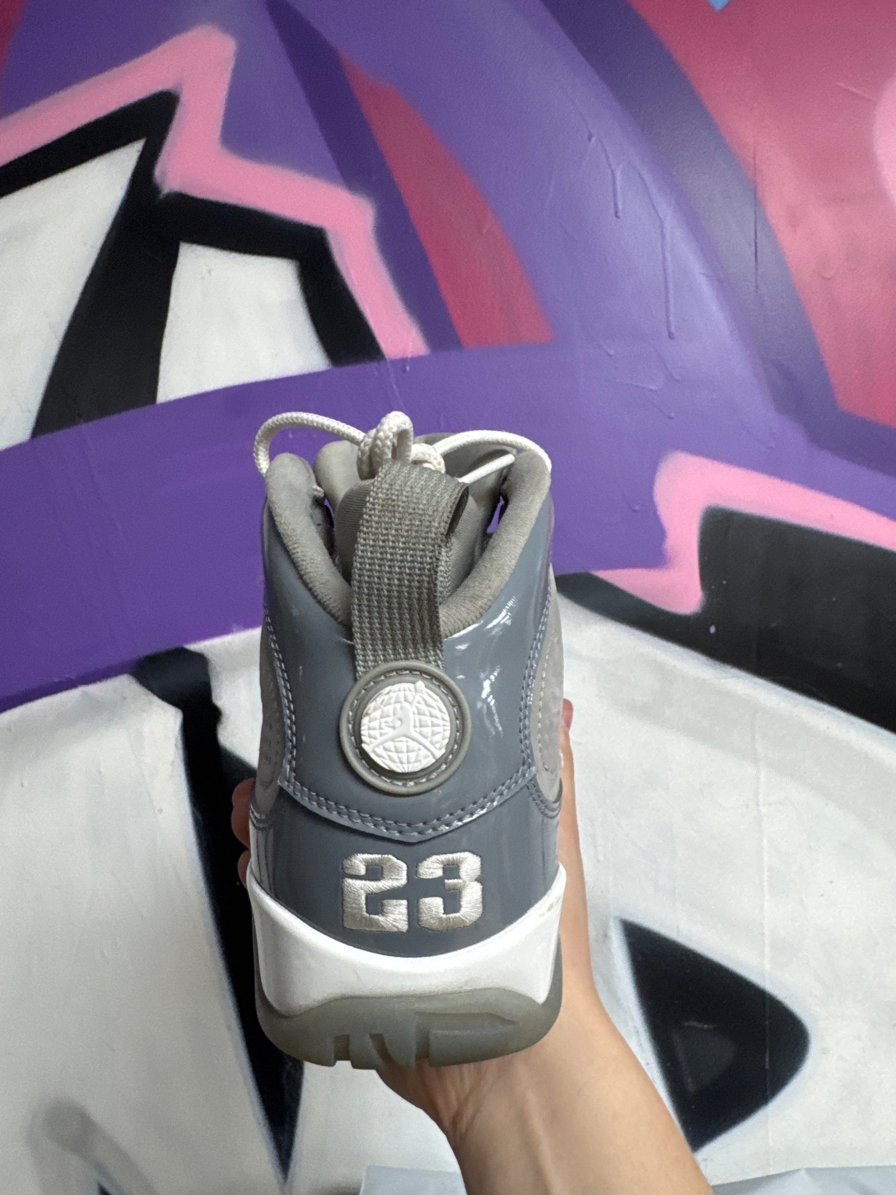 Jordan 9 Cool Grey Sneakers