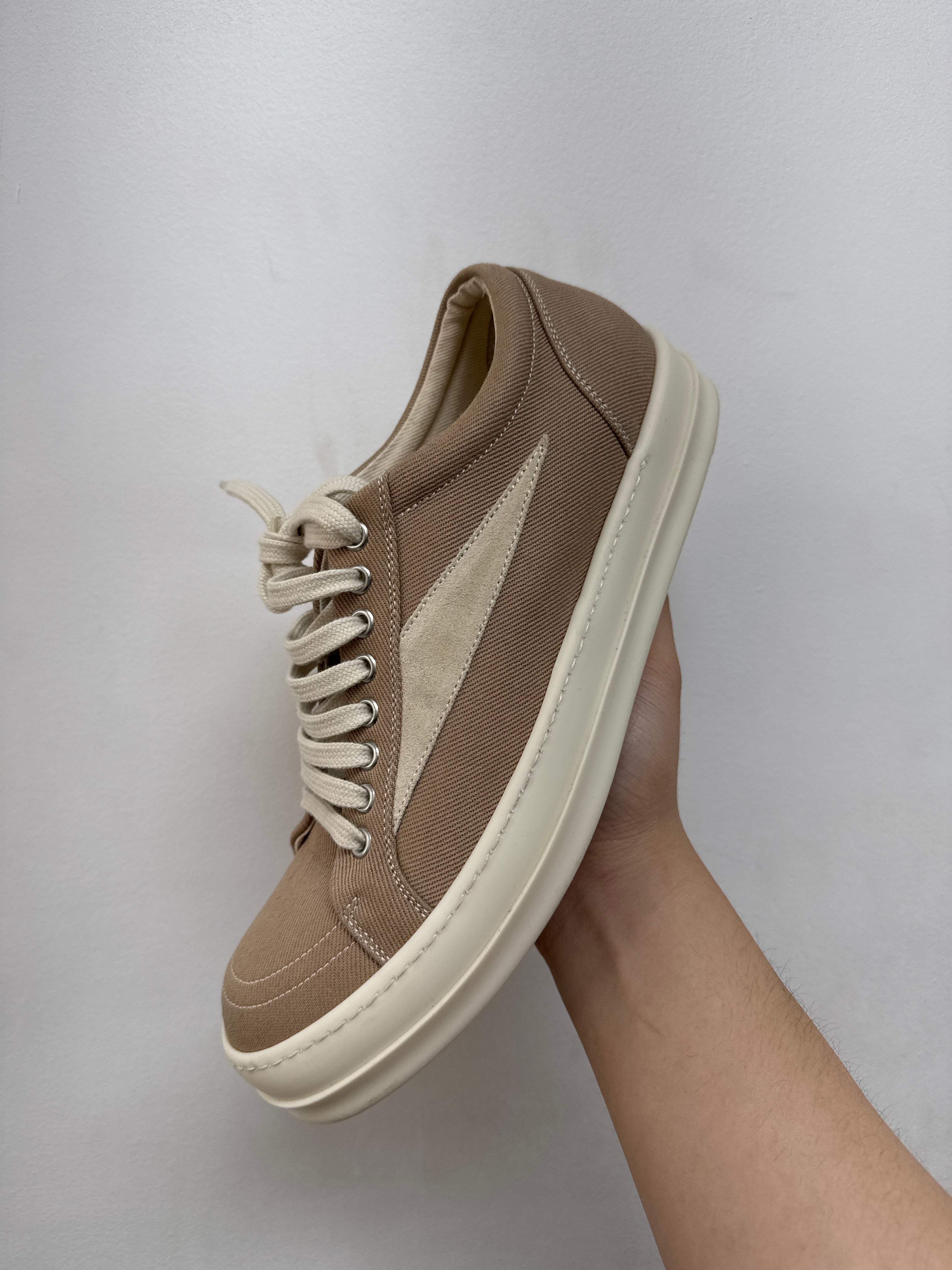 Rick Owens Flesh & Milk DRKSHDW Vintage Low Sneakers