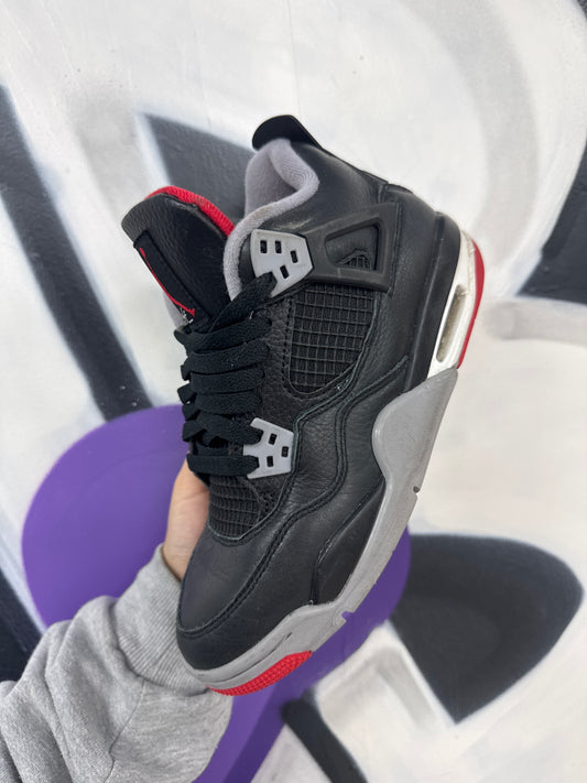 Jordan 4 Bred Reimagined Used With Box