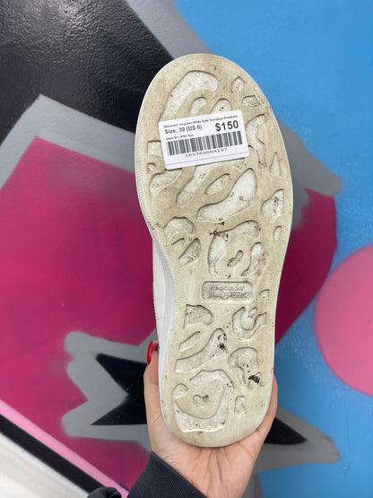 Alexander mcqueen White Gold Oversized Sneakers