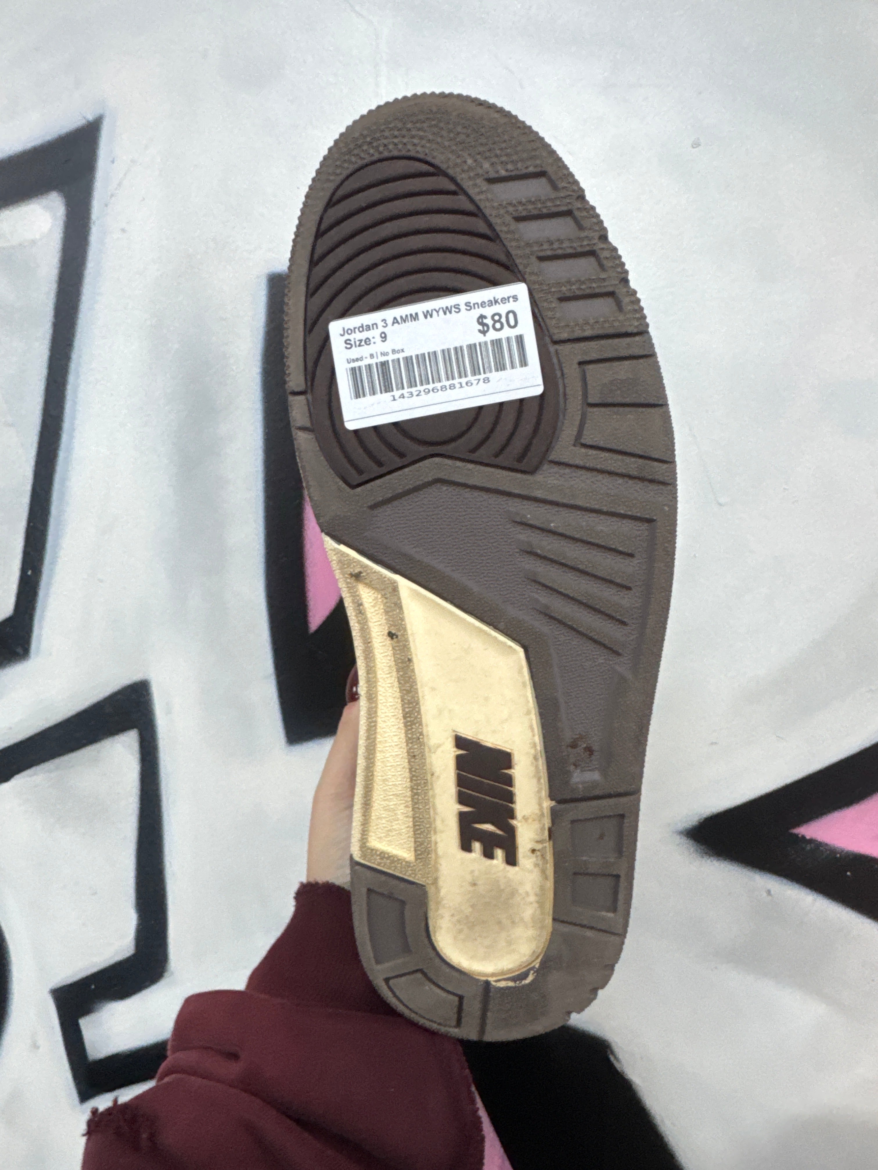 Jordan 3 AMM WYWS Sneakers
