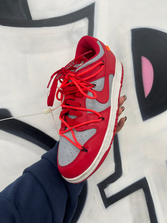 Nike Off White Dunk Low UNLV Used 10 No Box