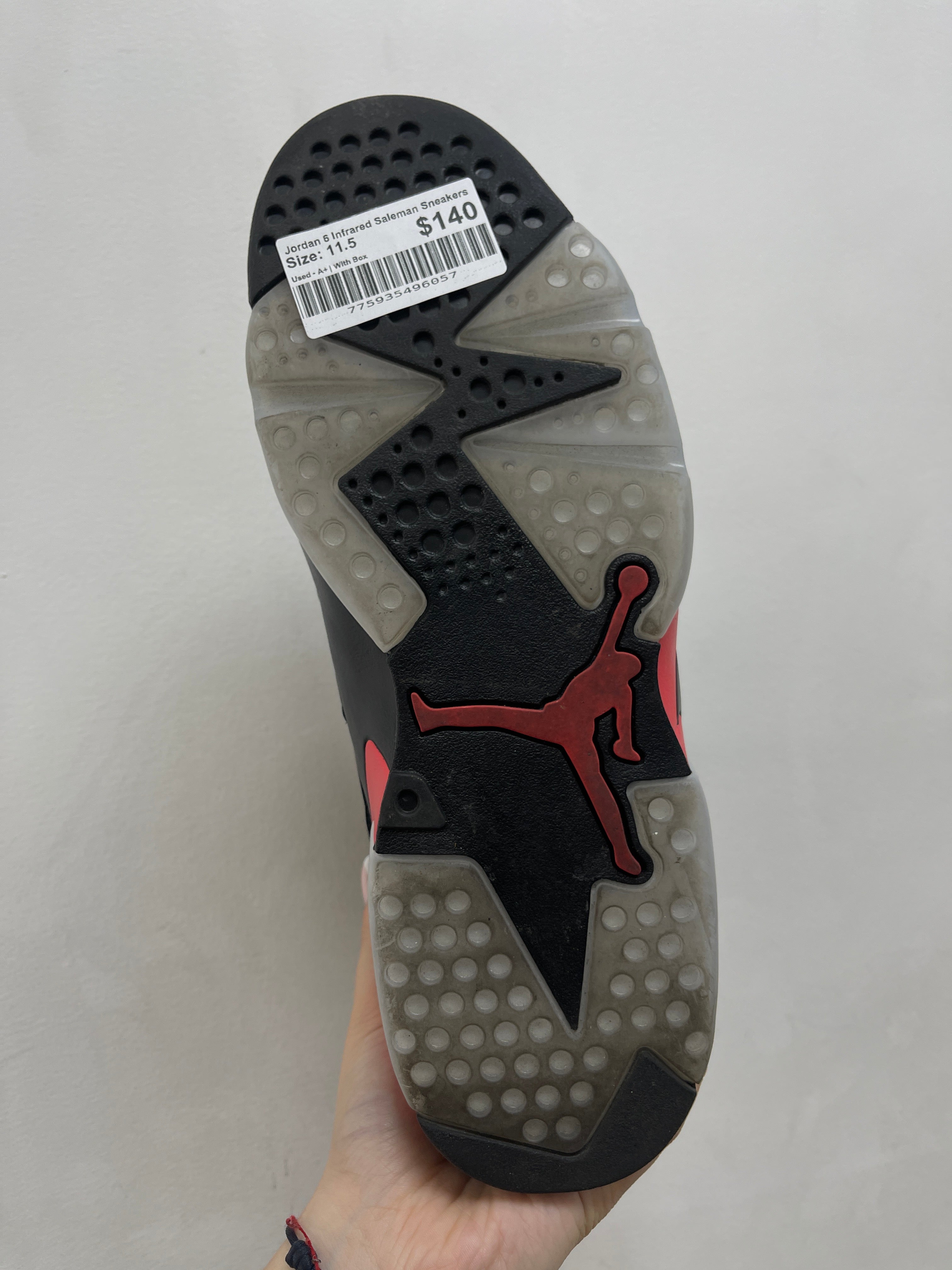Jordan 6 Infrared Saleman Sneakers