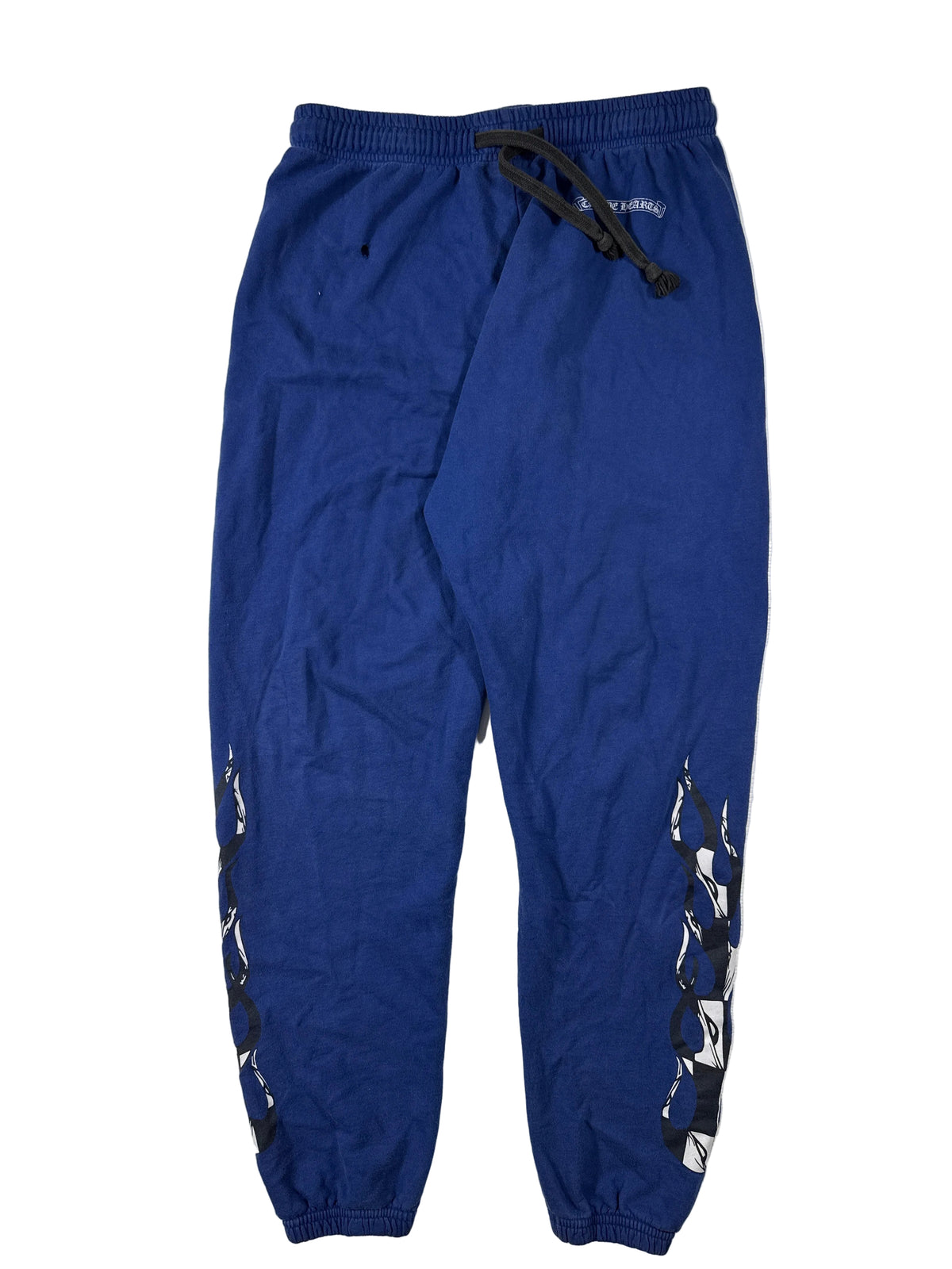 Chrome  Hearts Blue Matty Boy Flames Sweats