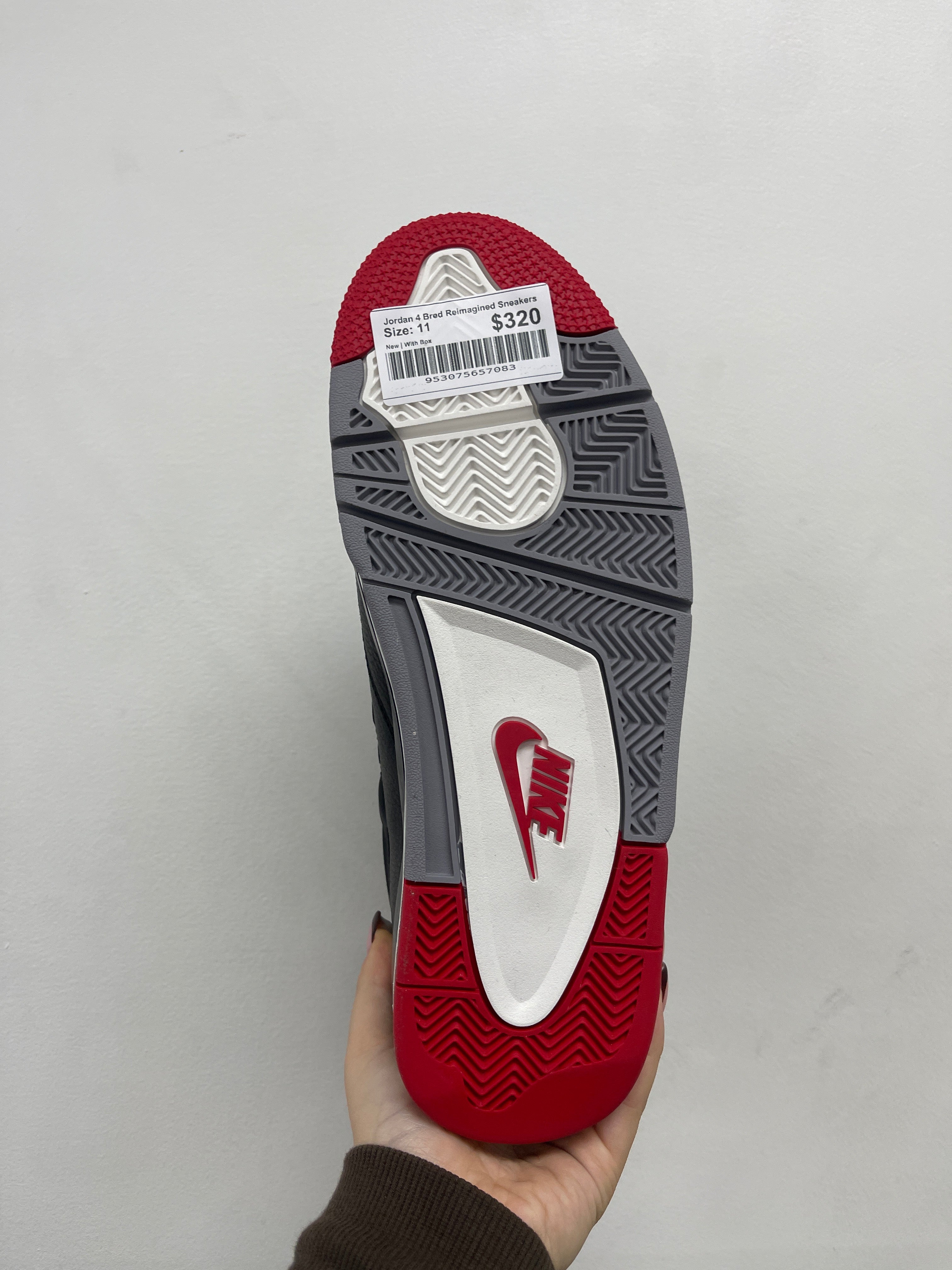 Jordan 4 Bred Reimagined Sneakers