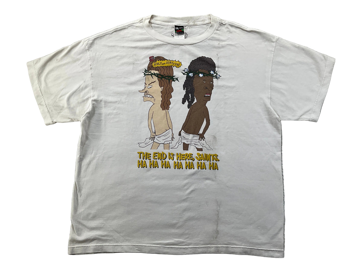 Saint Michael 'Rapture' Beavis & Butthead Cream Tee