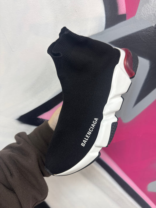 Balenciaga Sock Runner Black Red Sneakers