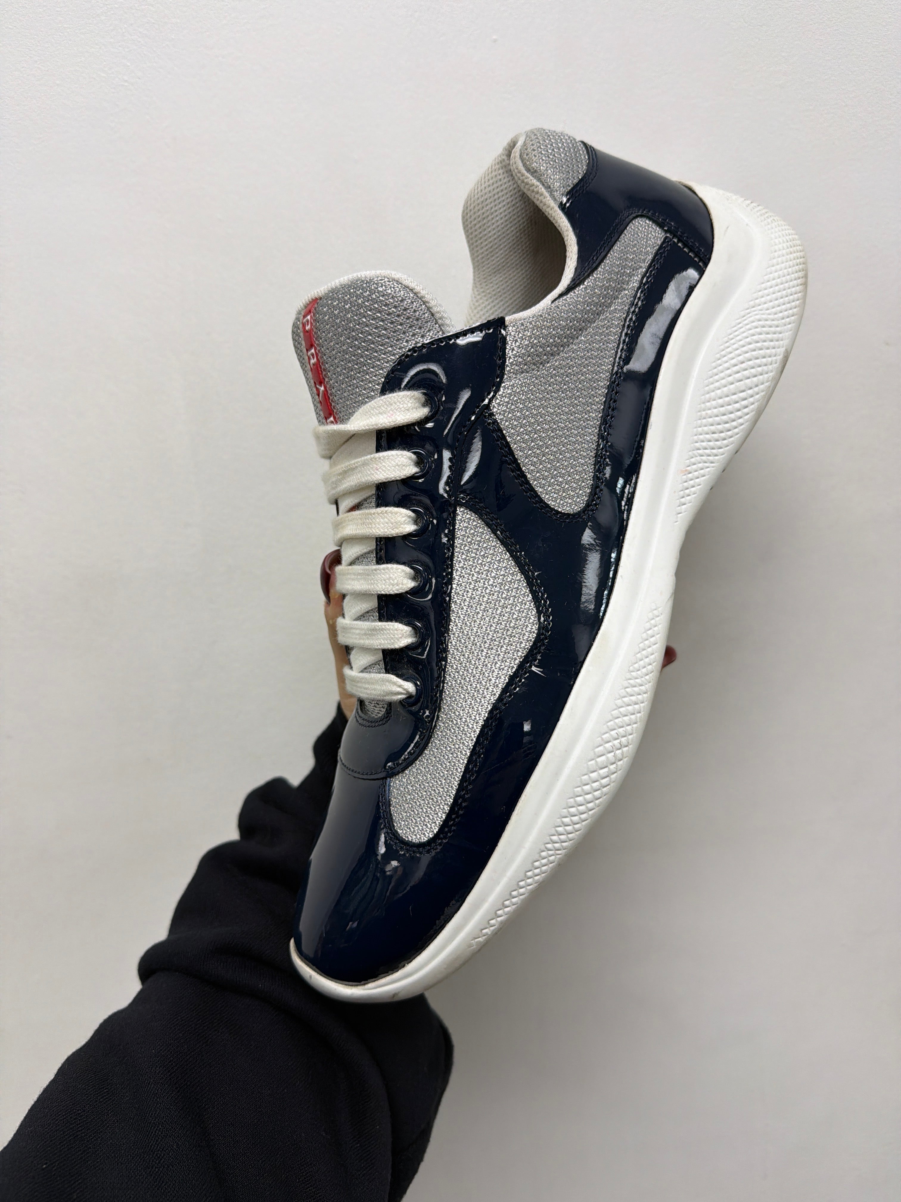 Prada Navy Prada Cup Sneakers