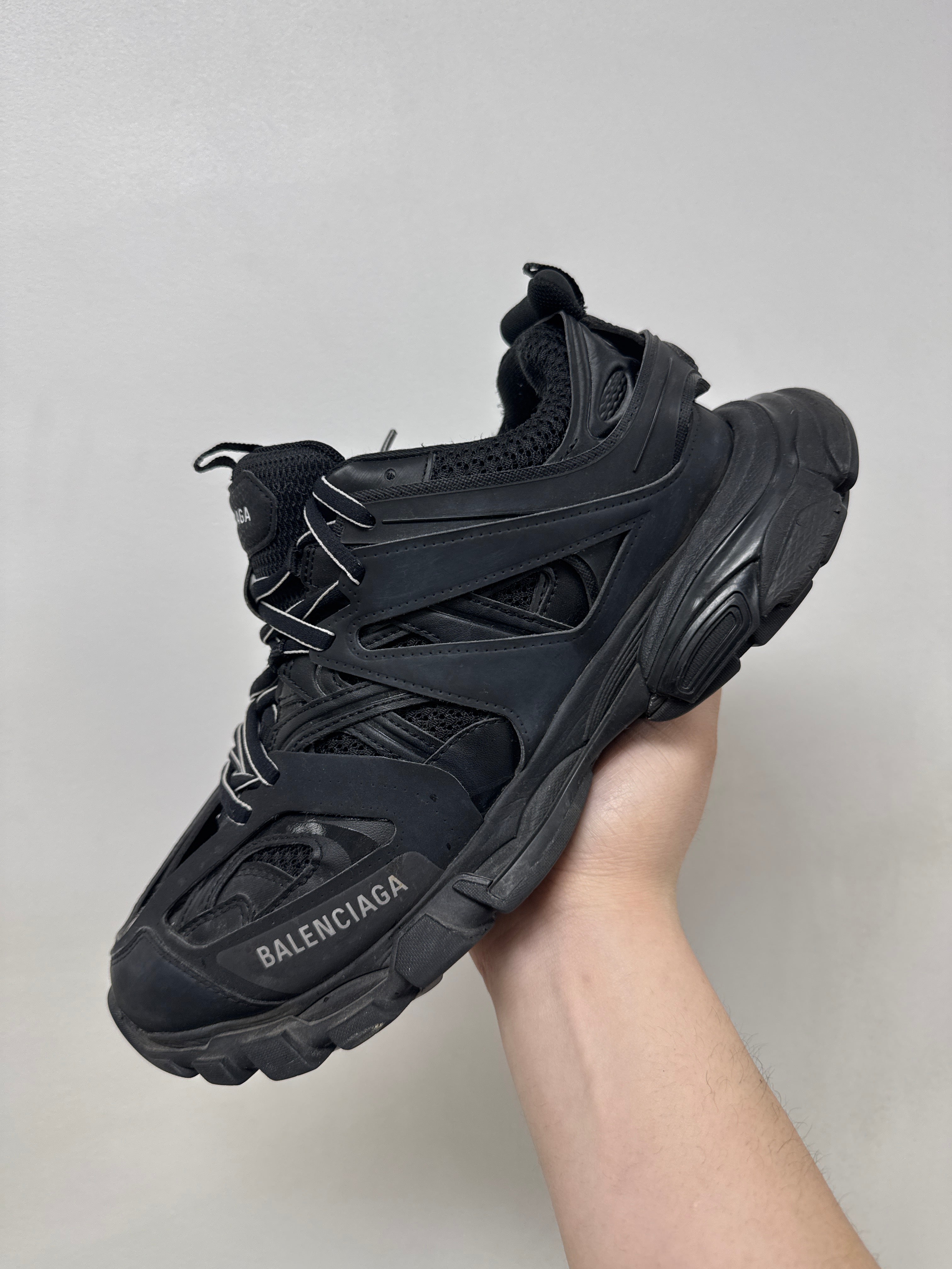 Balenciaga Black Track Sneakers