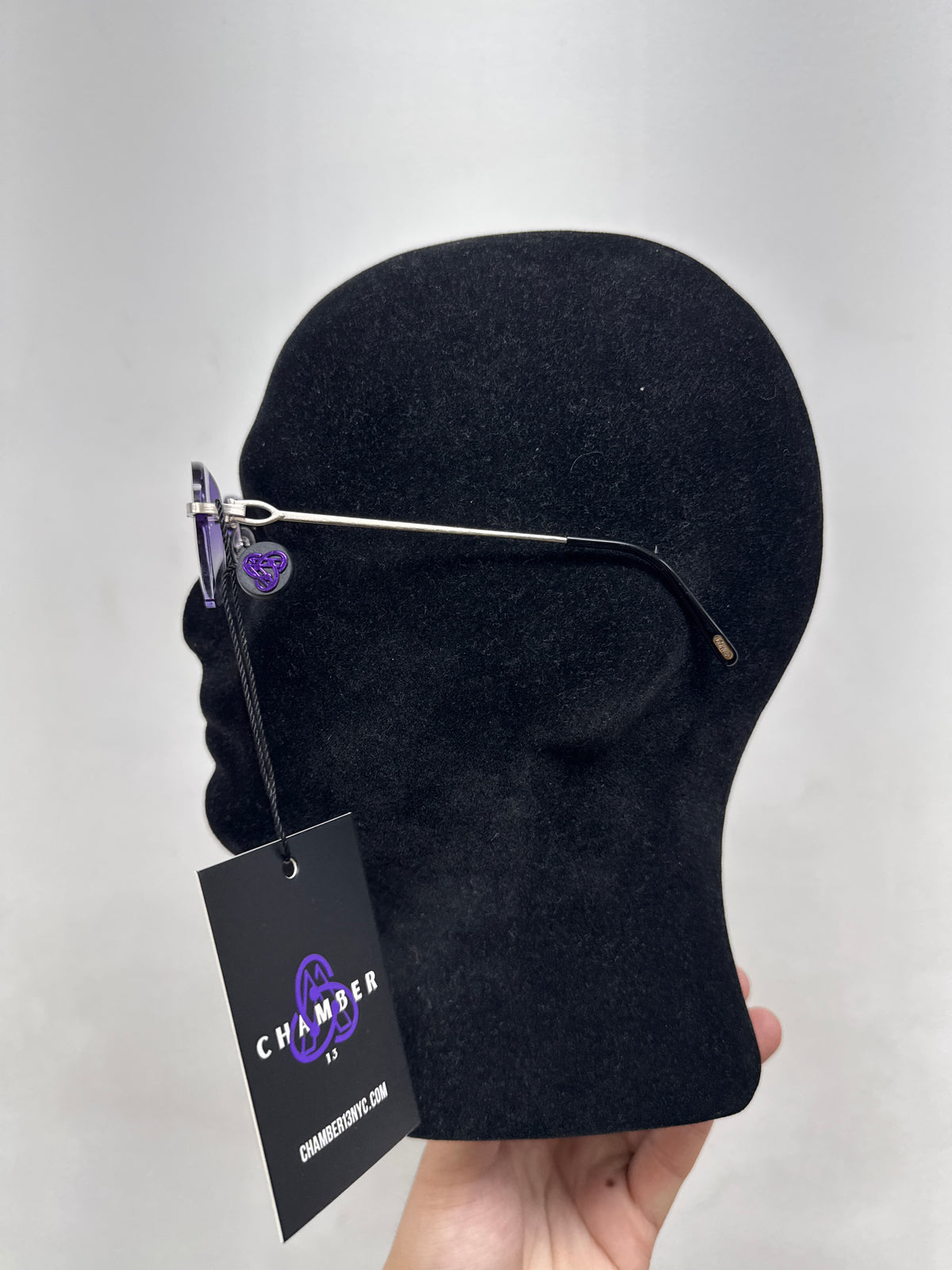 Cartier Trinity Glasses Purple Used OSFM