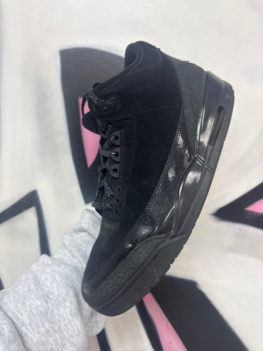 Nike Jordan 3 Black Cat Sneakers