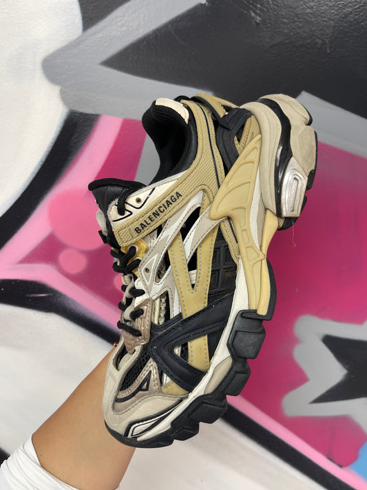 Balenciaga Track 2 Tan Black Sneakers