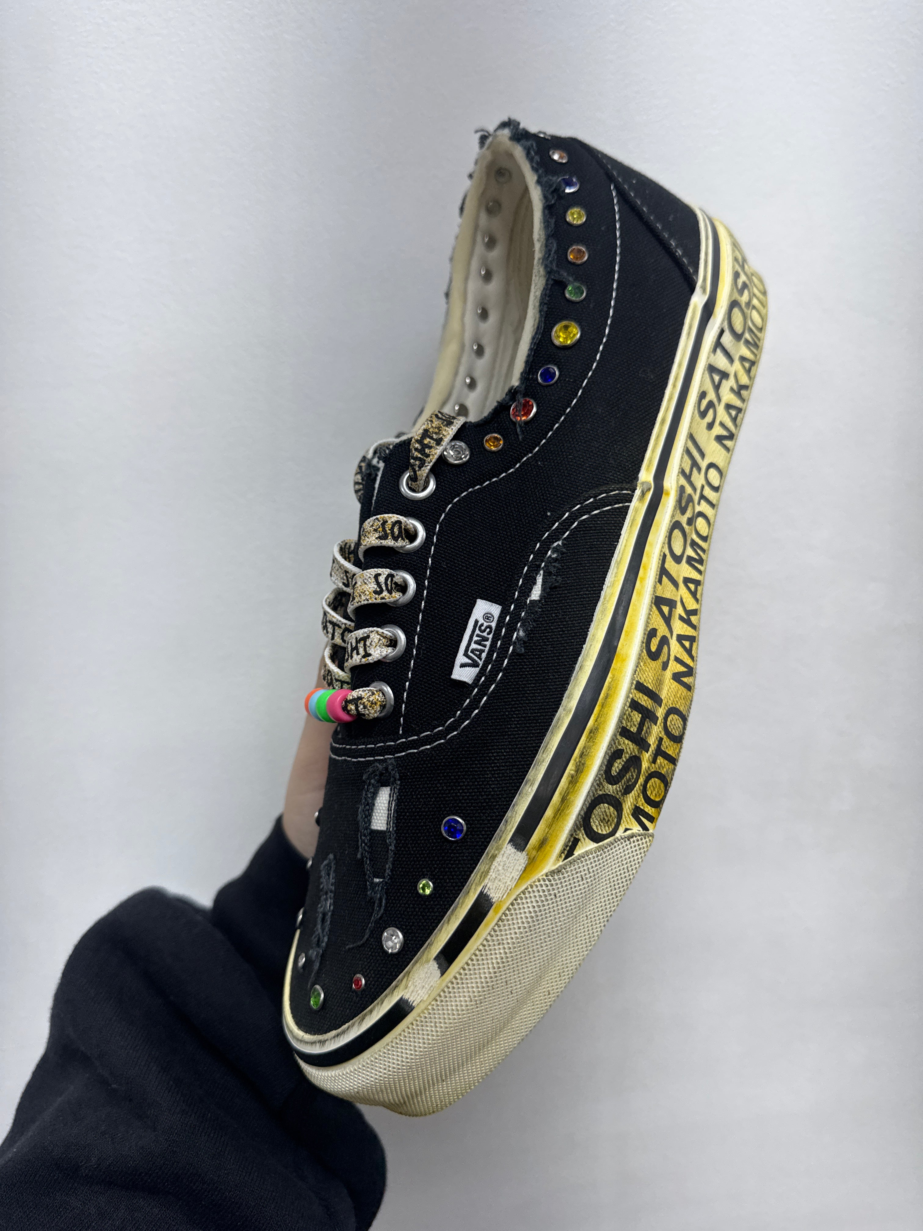 Satoshi Nakamoto Black Lucky Charms Round Sneakers