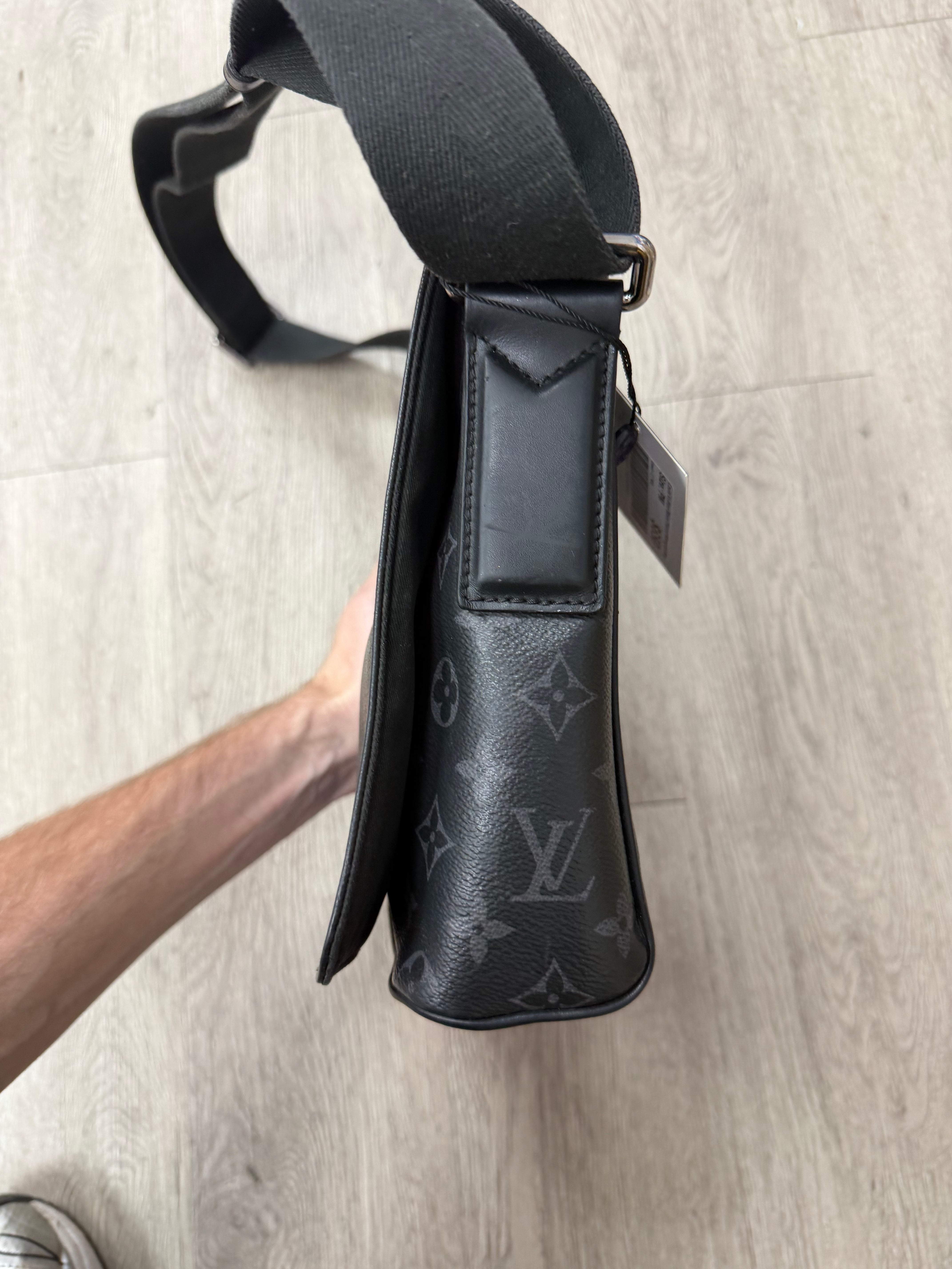 Louis Vuitton Black District Monogram Bag