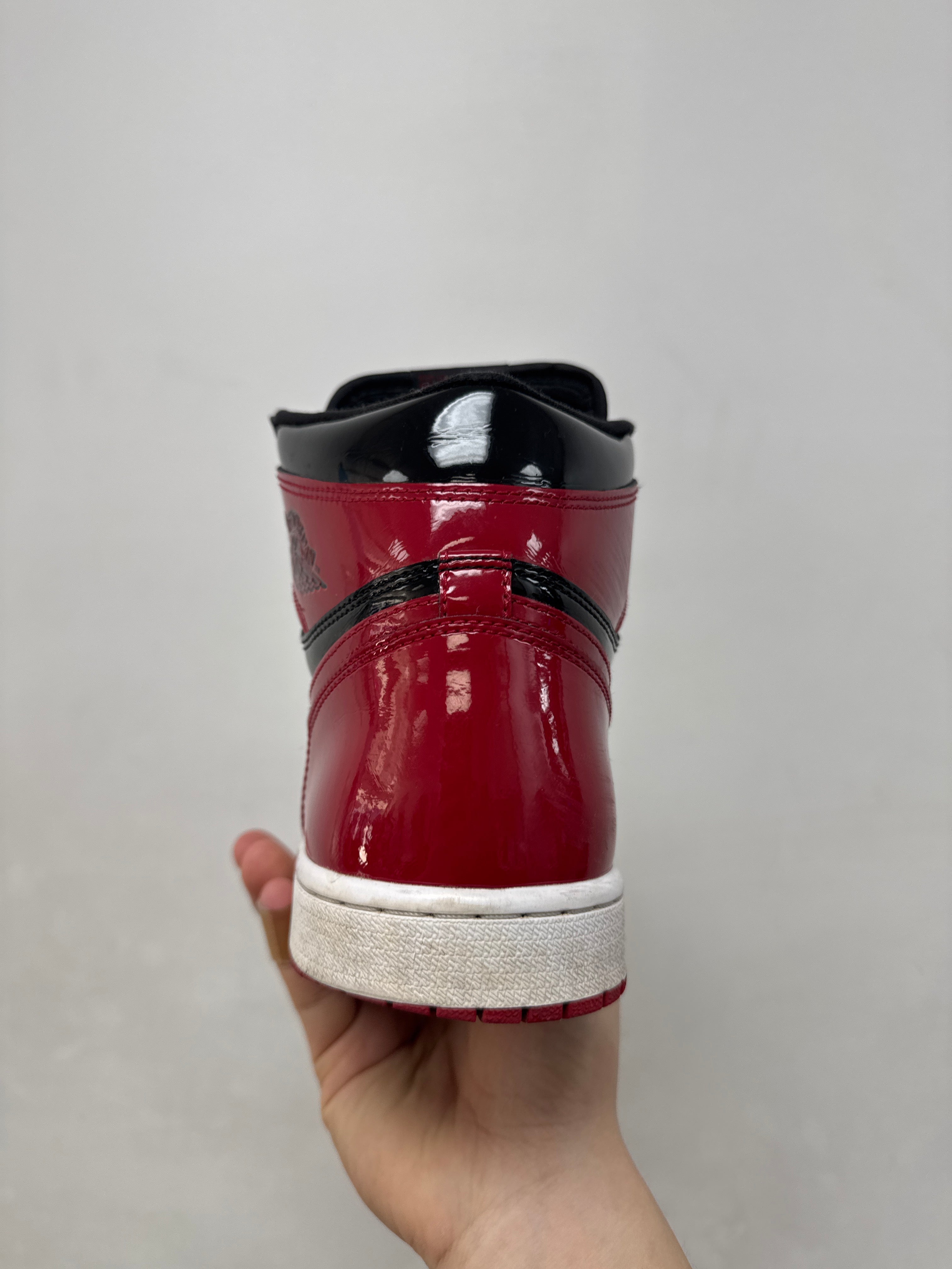 Jordan 1 Patent Bred Sneakers
