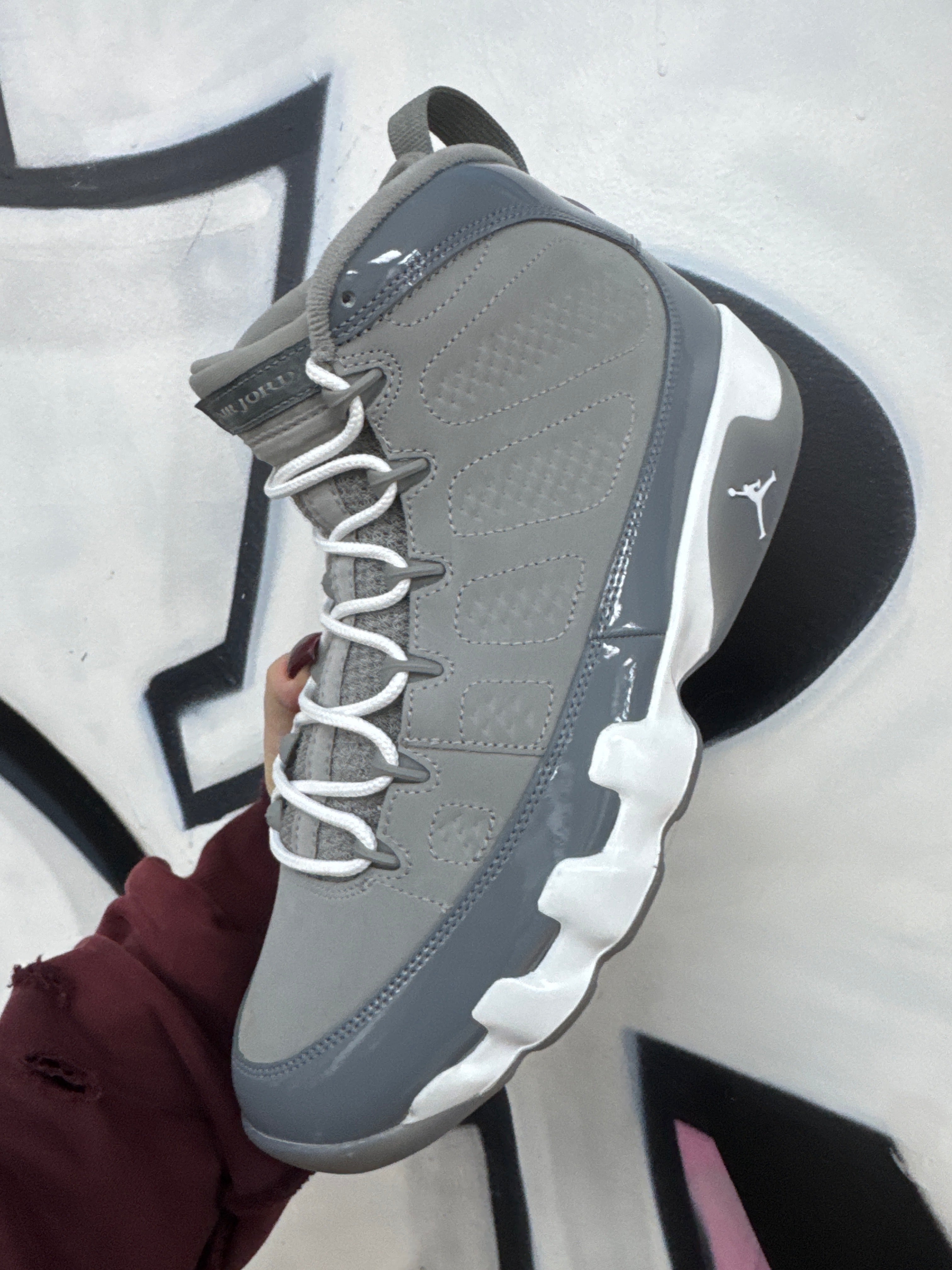 Jordan 9 Cool Grey Sneakers