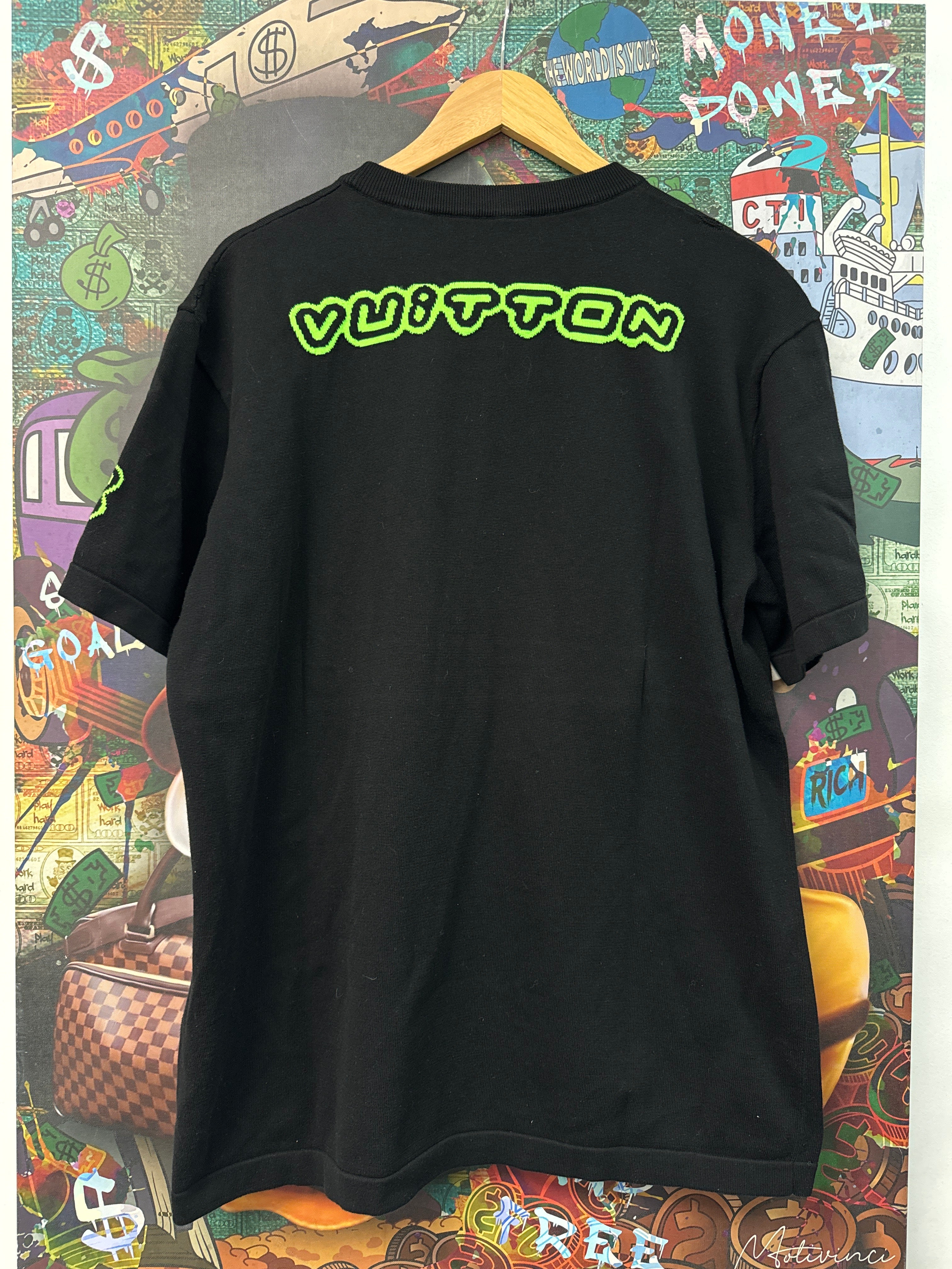 Louis Vuitton Black Green 1854 Tee