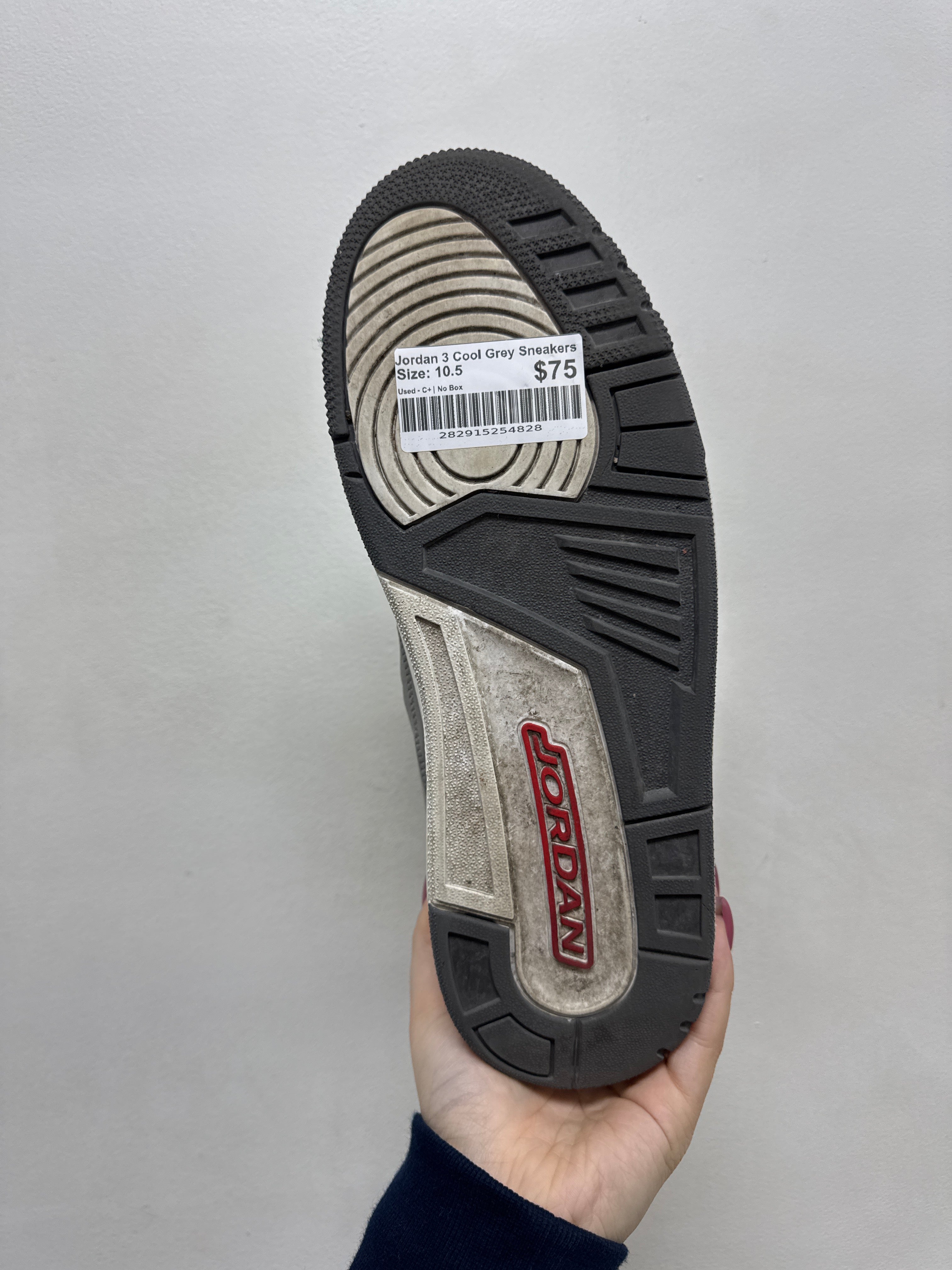 Jordan 3 Cool Grey Sneakers