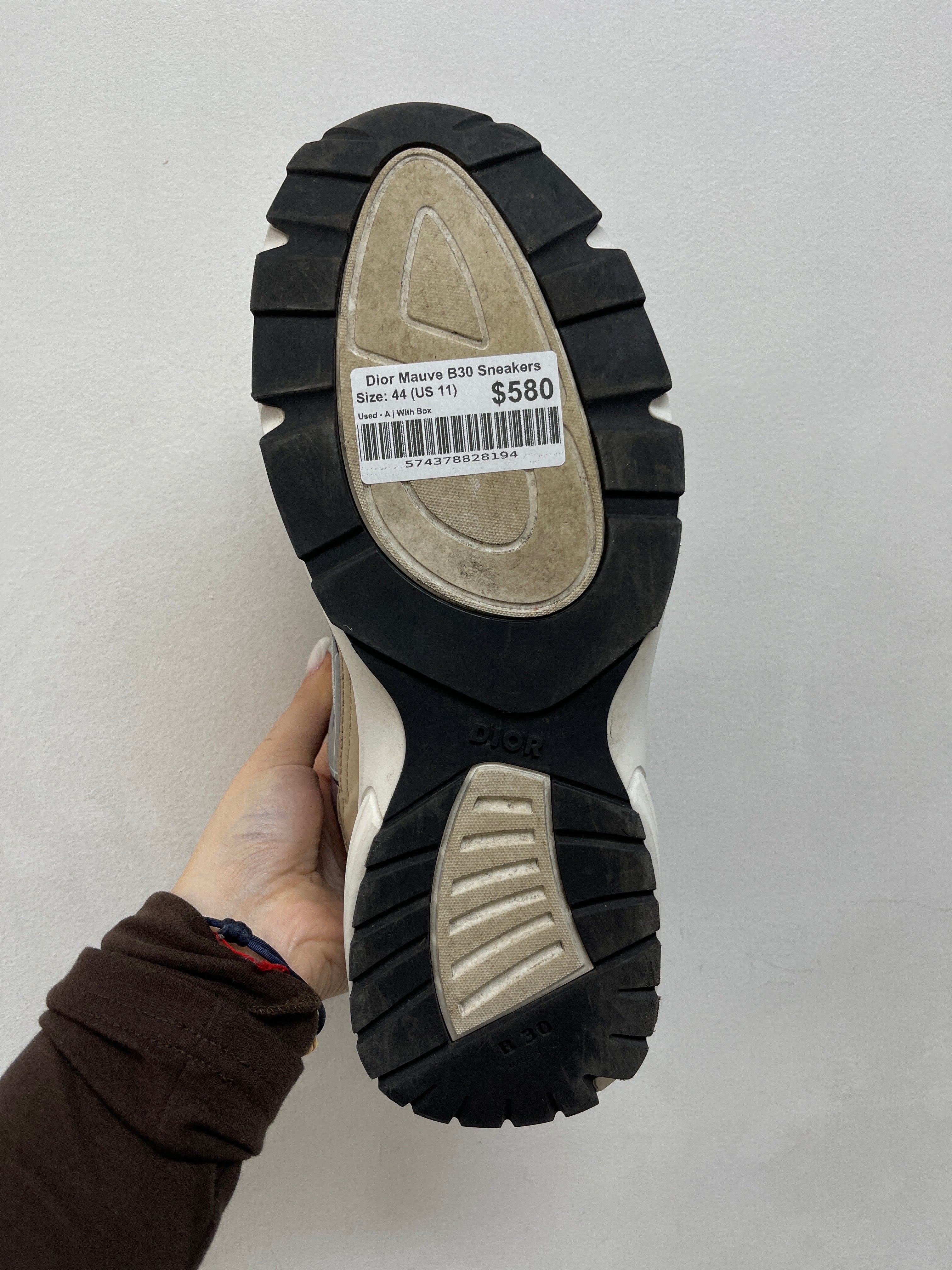 Dior Mauve B30 Sneakers
