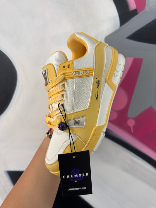 LV Trainer Yellow Women's Like New No Box