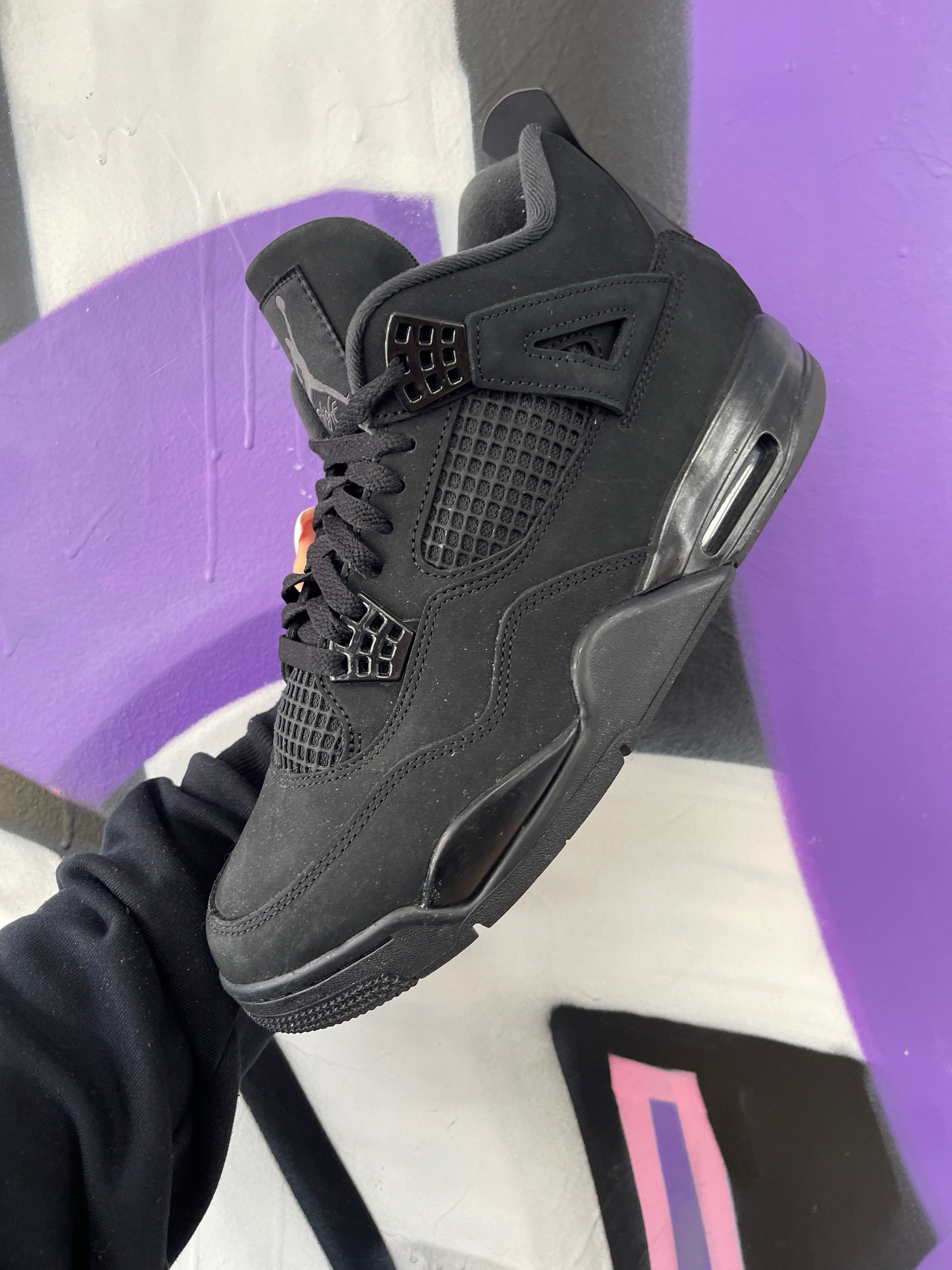 Jordan 4 Black Cat Sneakers