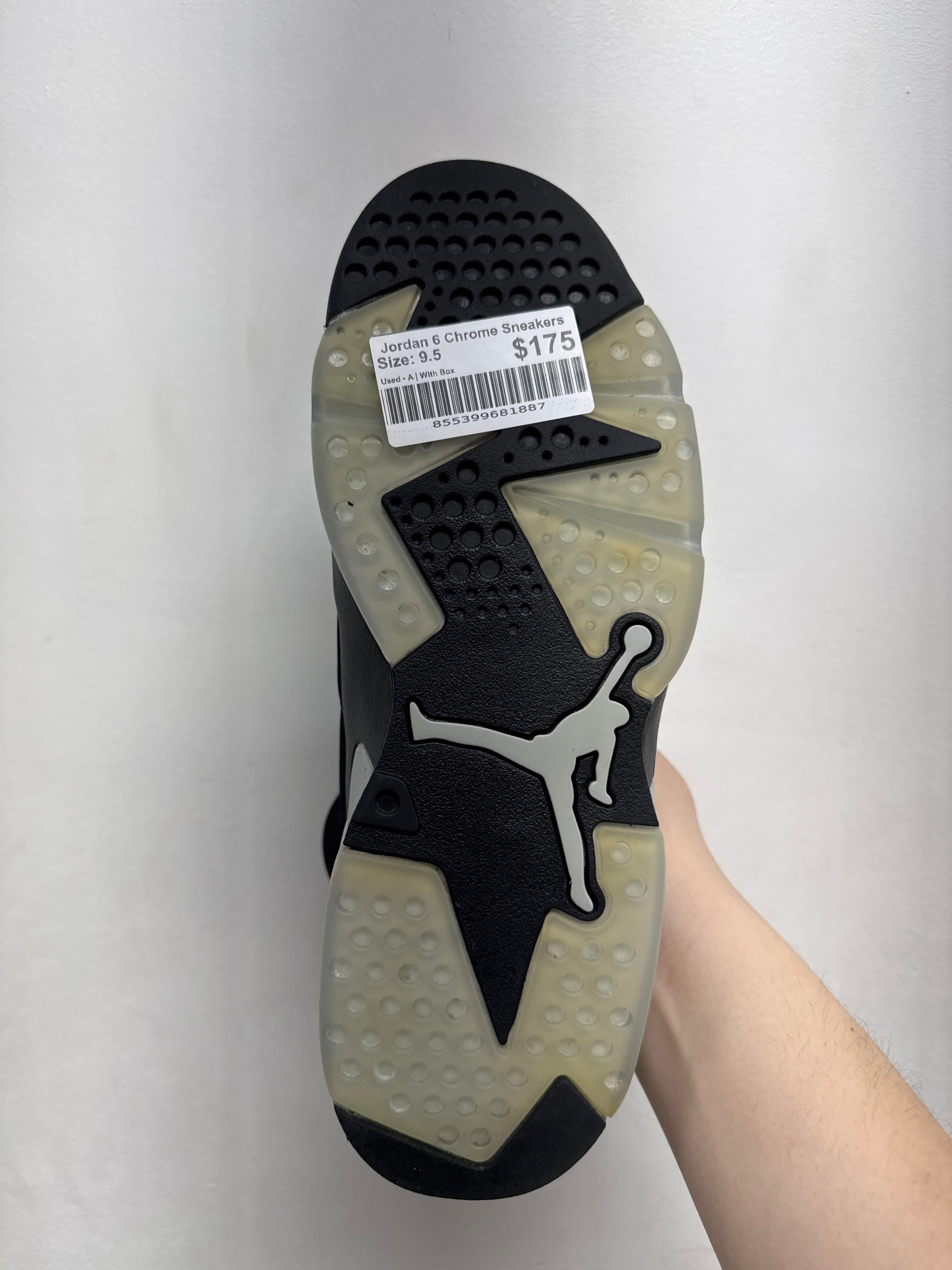 Jordan 6 Chrome Sneakers