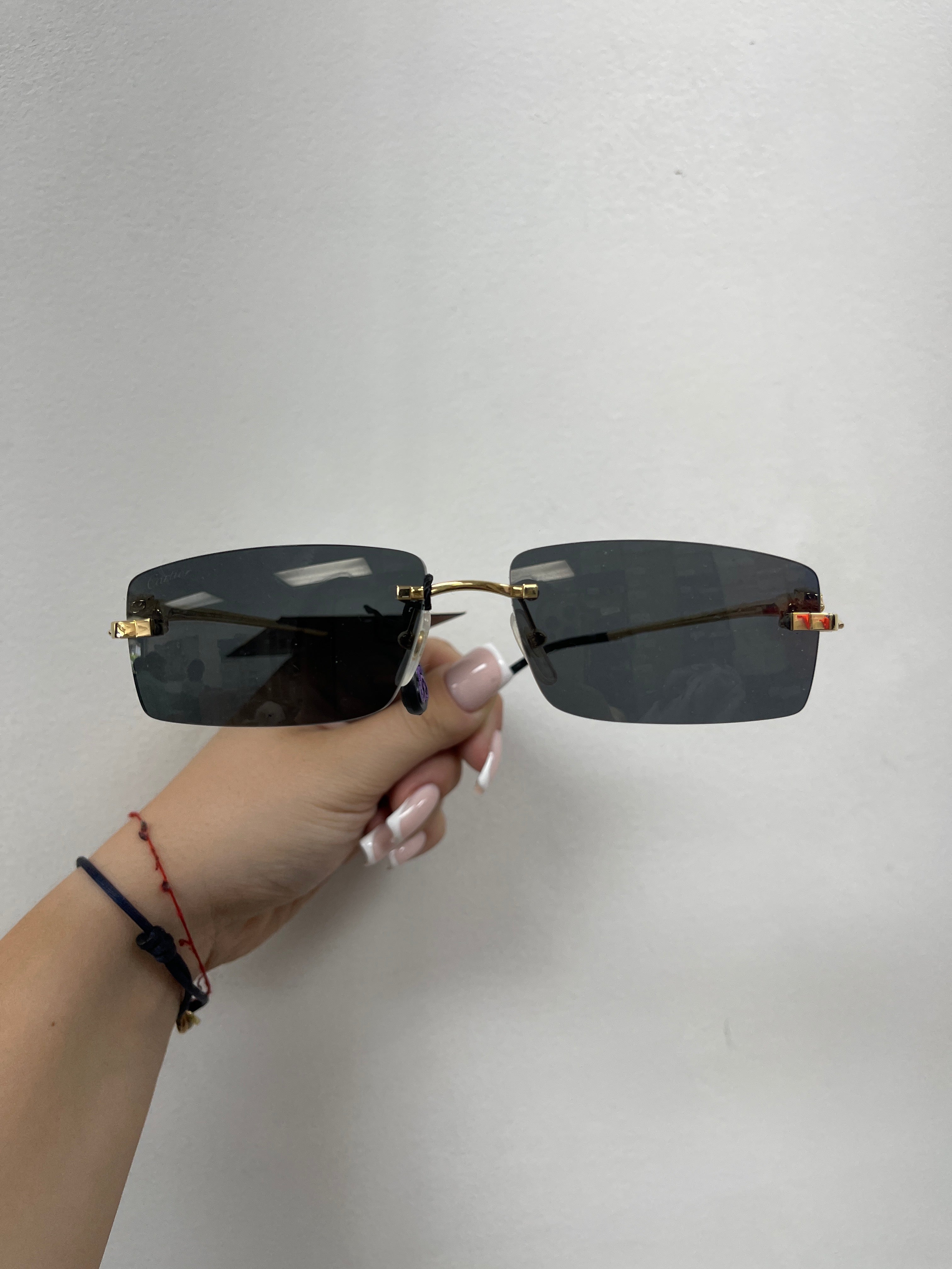 Cartier Rimless Panther Sunglasses