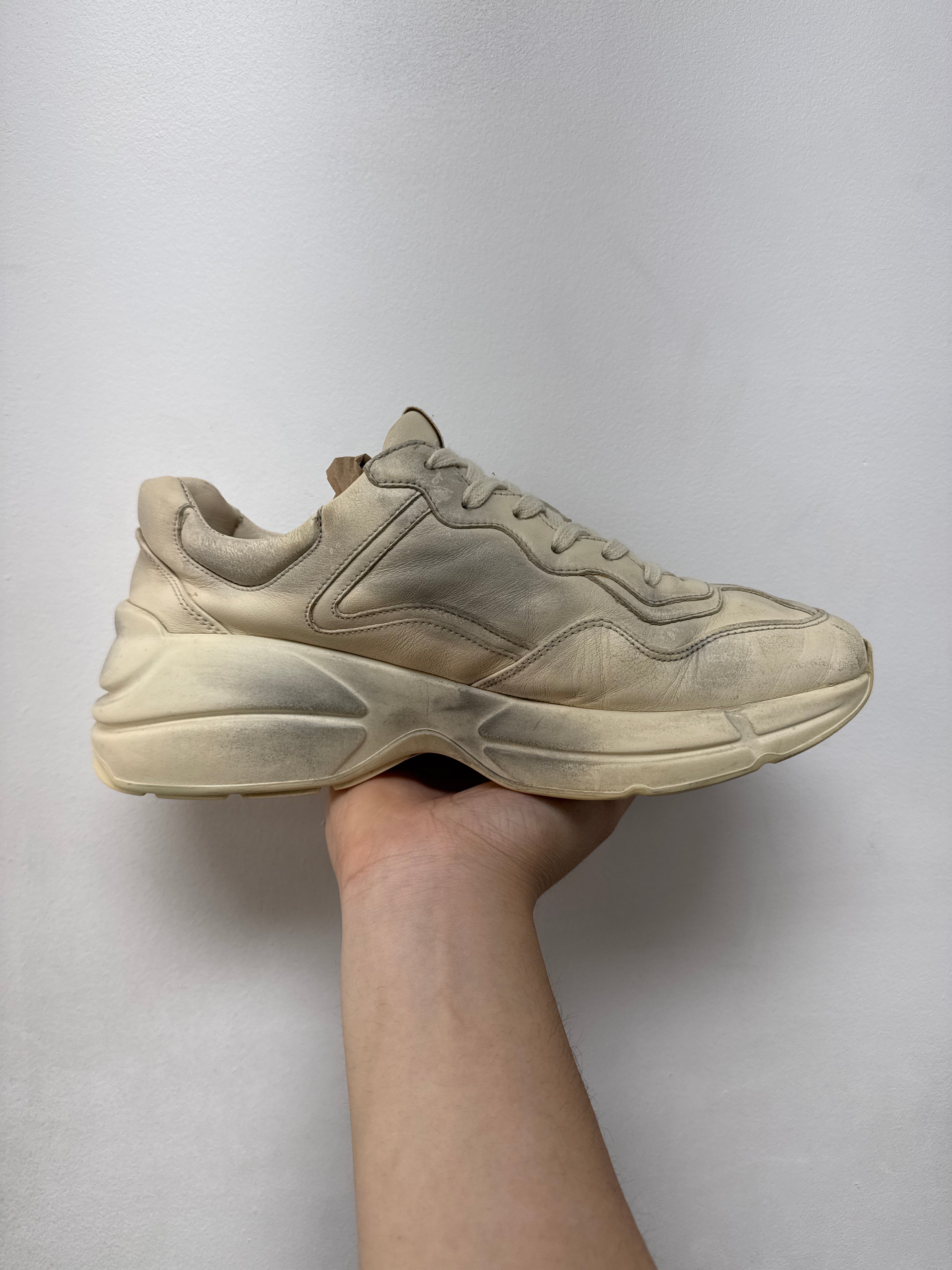 Gucci Distressed Lips Rython Sneakers