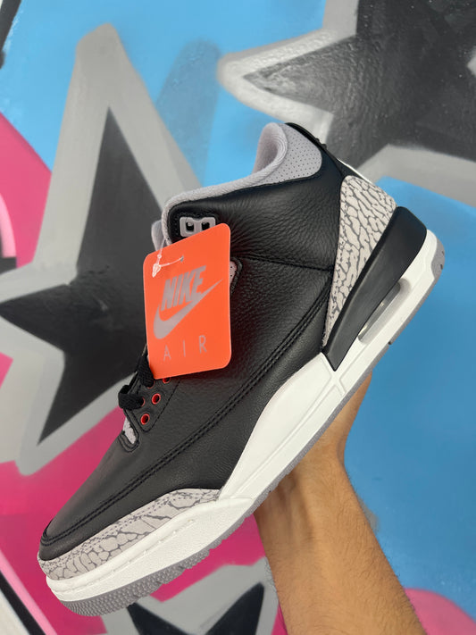 Jordan 3 Black Cement  New With Box