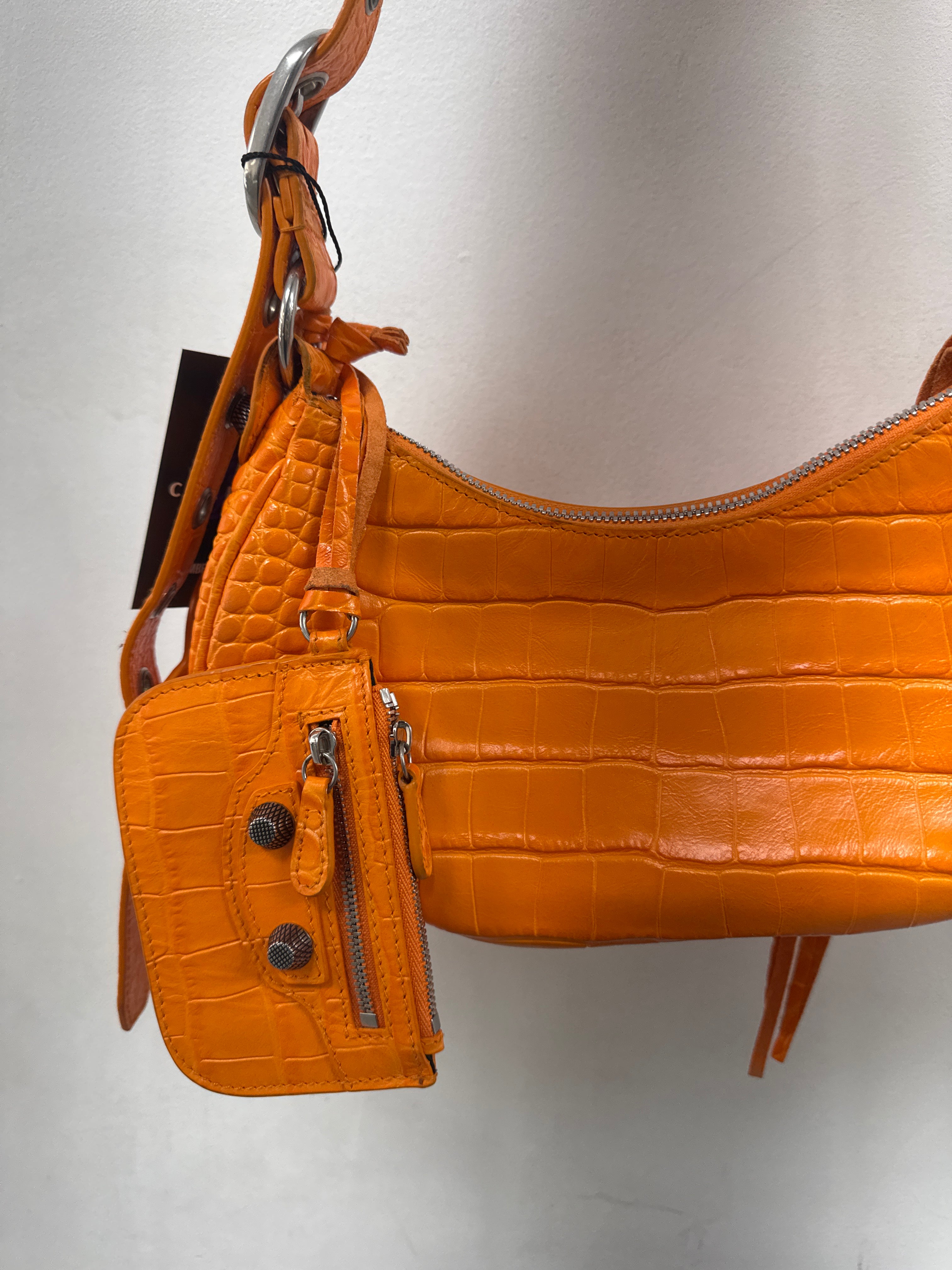 Balenciaga Orange Le Cagole Bag