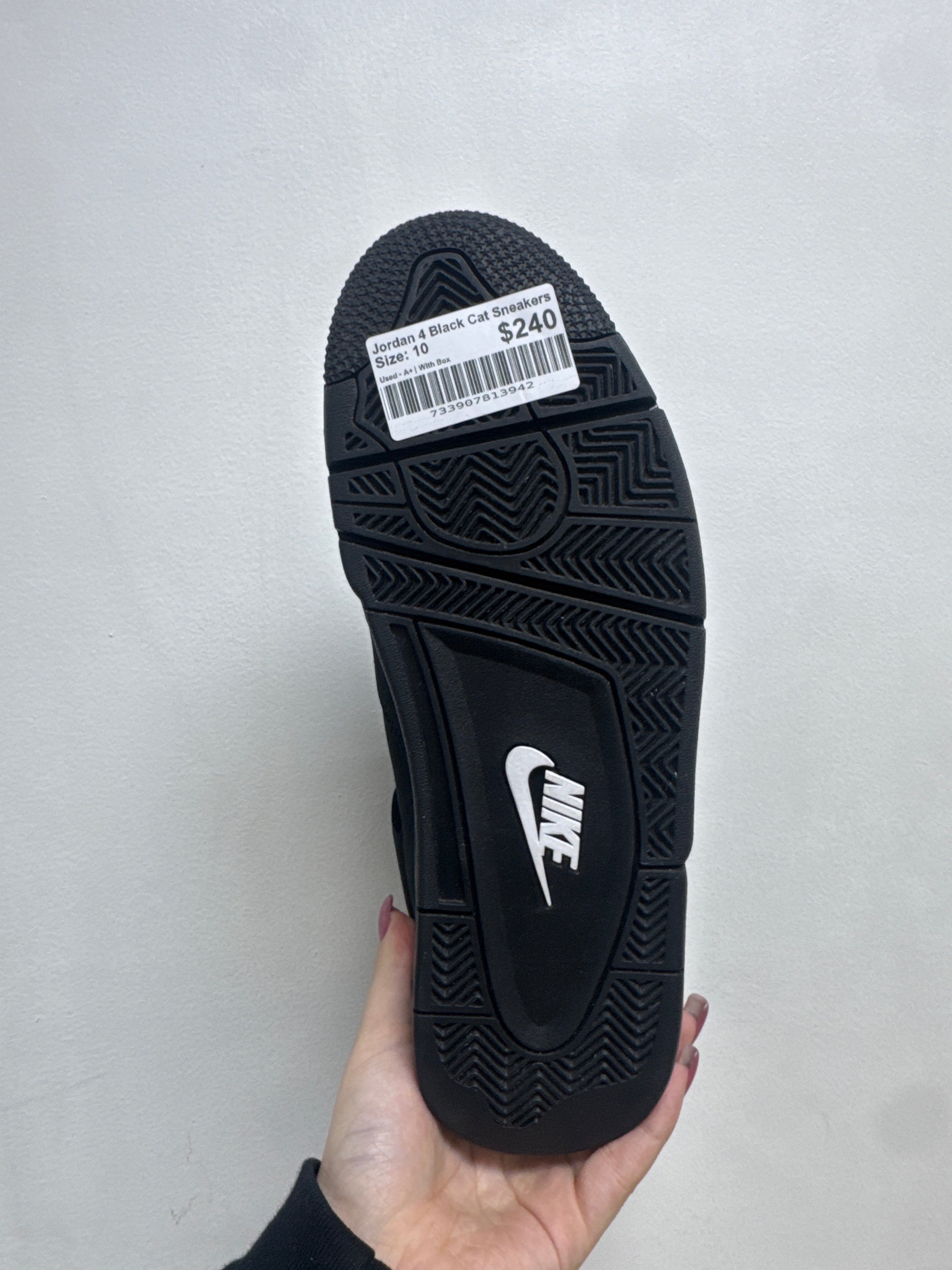 Jordan 4 Black Cat Sneakers