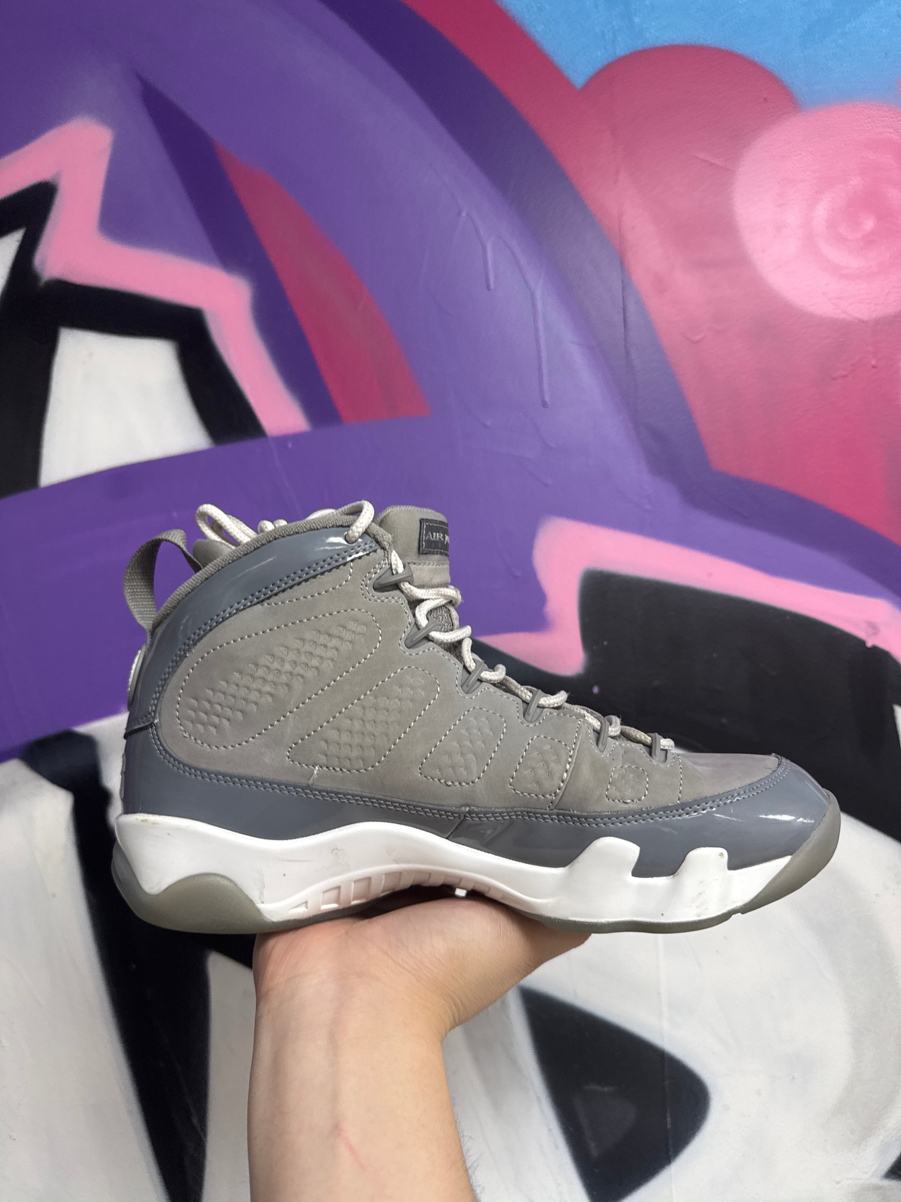 Jordan 9 Cool Grey Sneakers