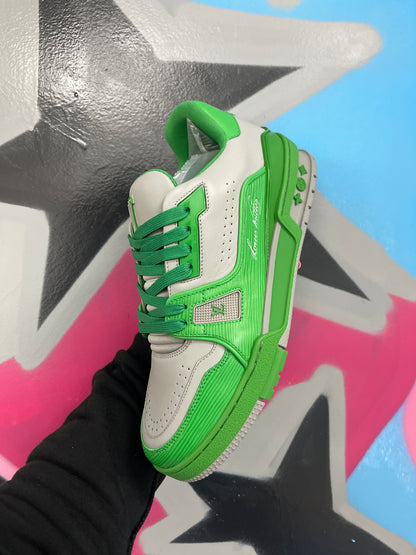 LV Low Top Grey Green #54 New No Box
