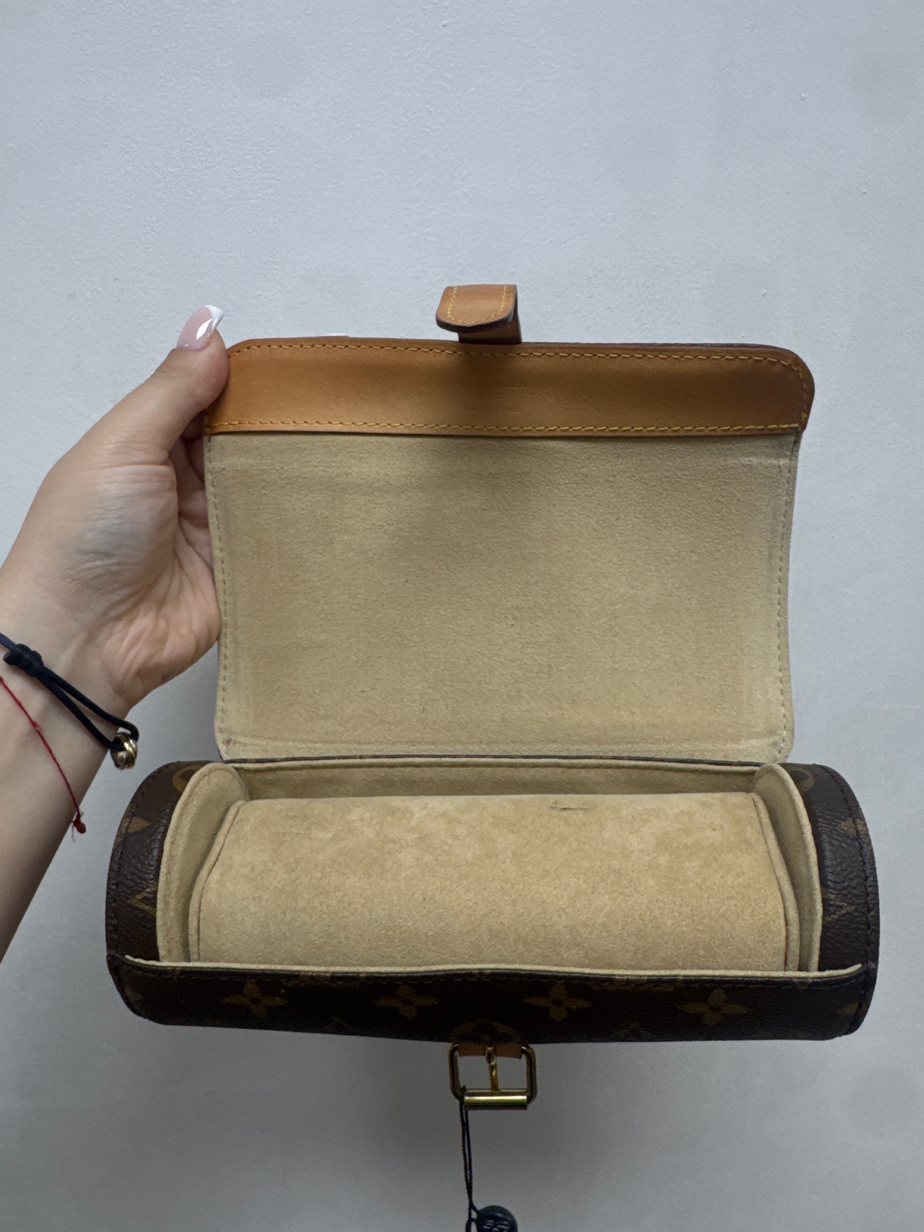 Louis Vuitton Brown Monogram Watch Roll Accessories
