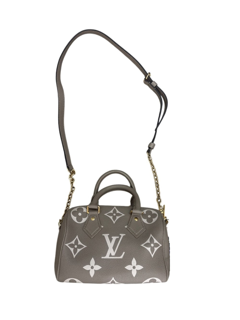 Louis Vuitton Speedy Bandouliere 20  Beige & Cream Bag