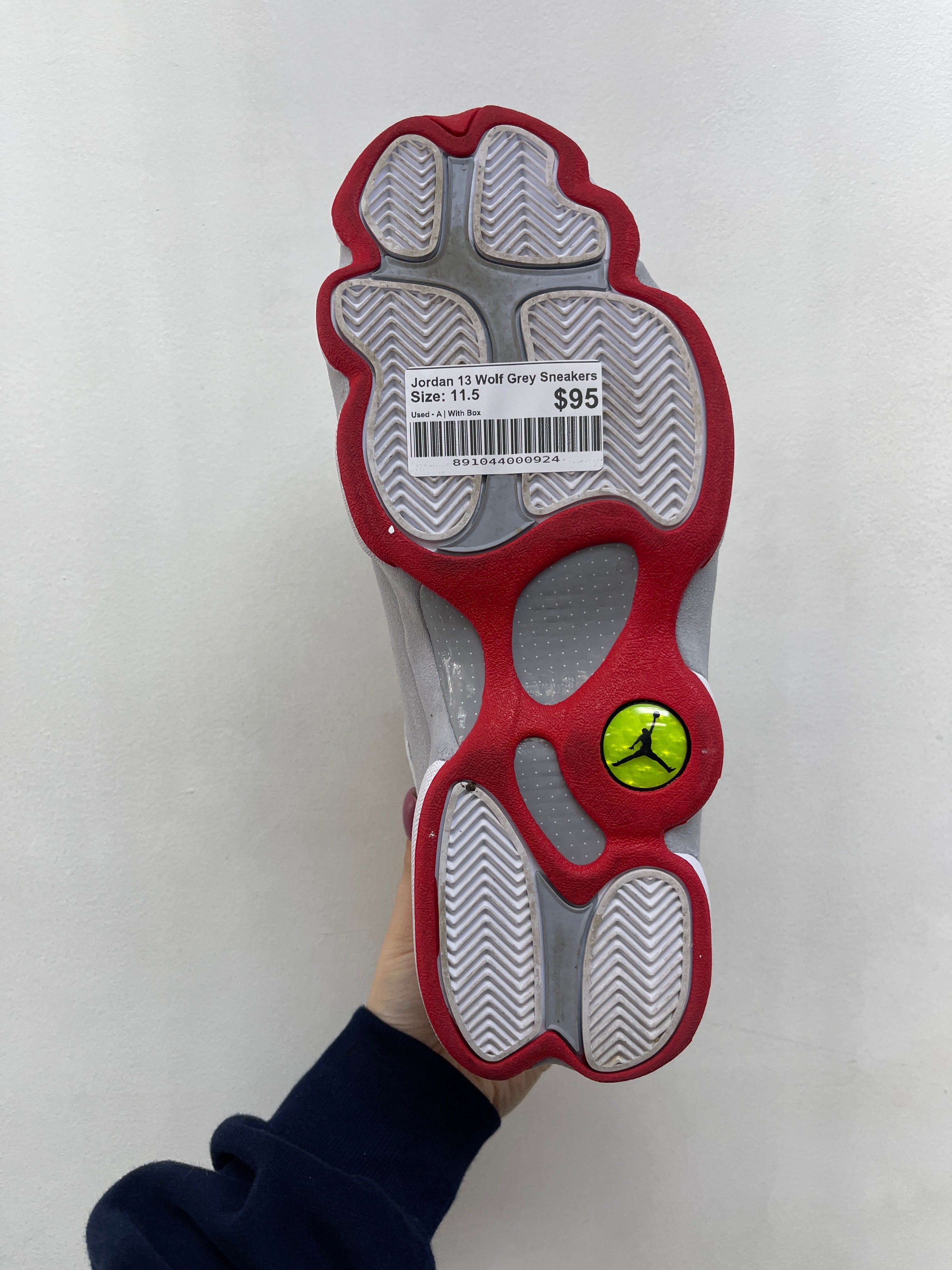 Jordan 13 Wolf Grey Sneakers