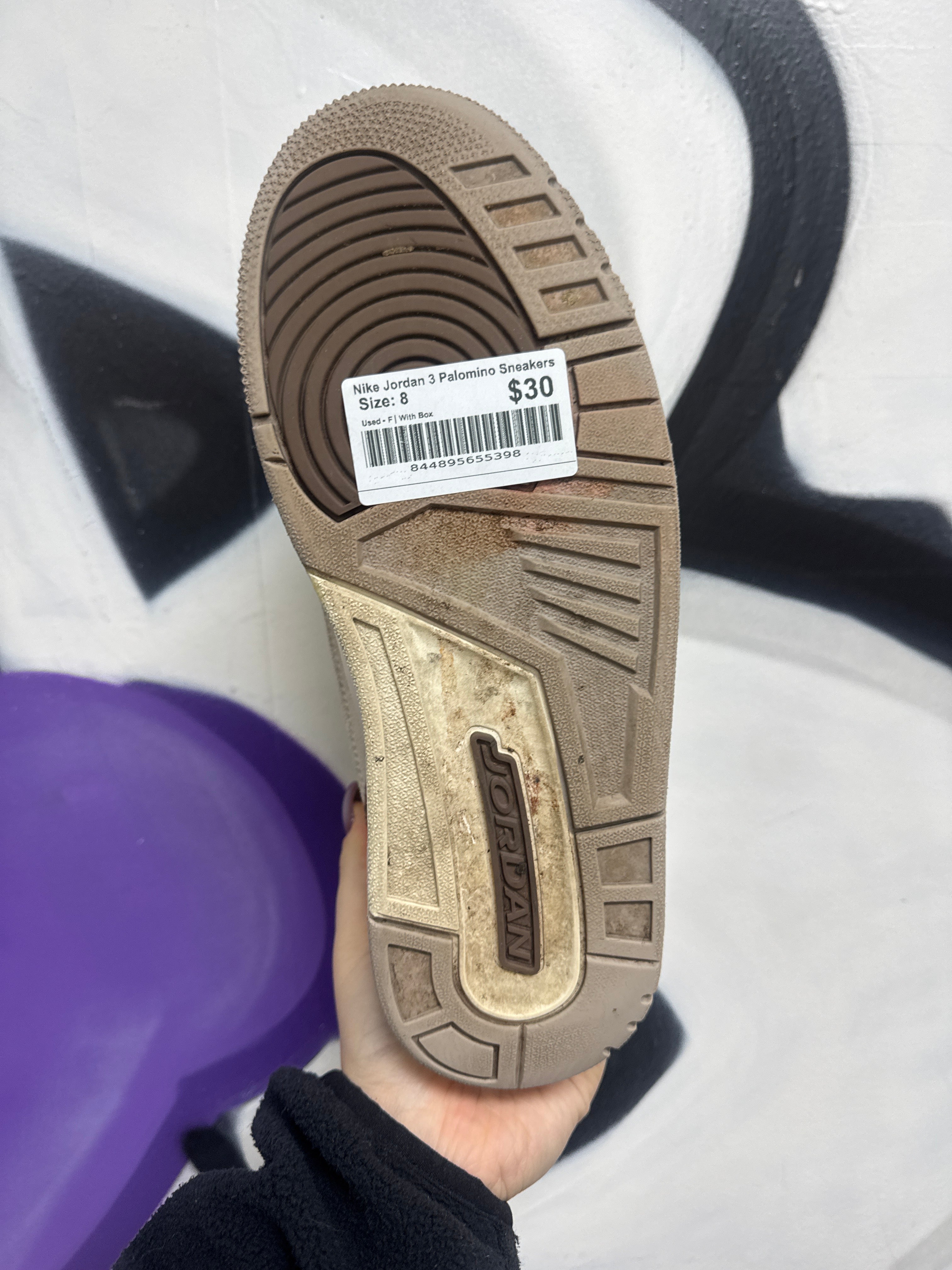 Nike Jordan 3 Palomino Sneakers