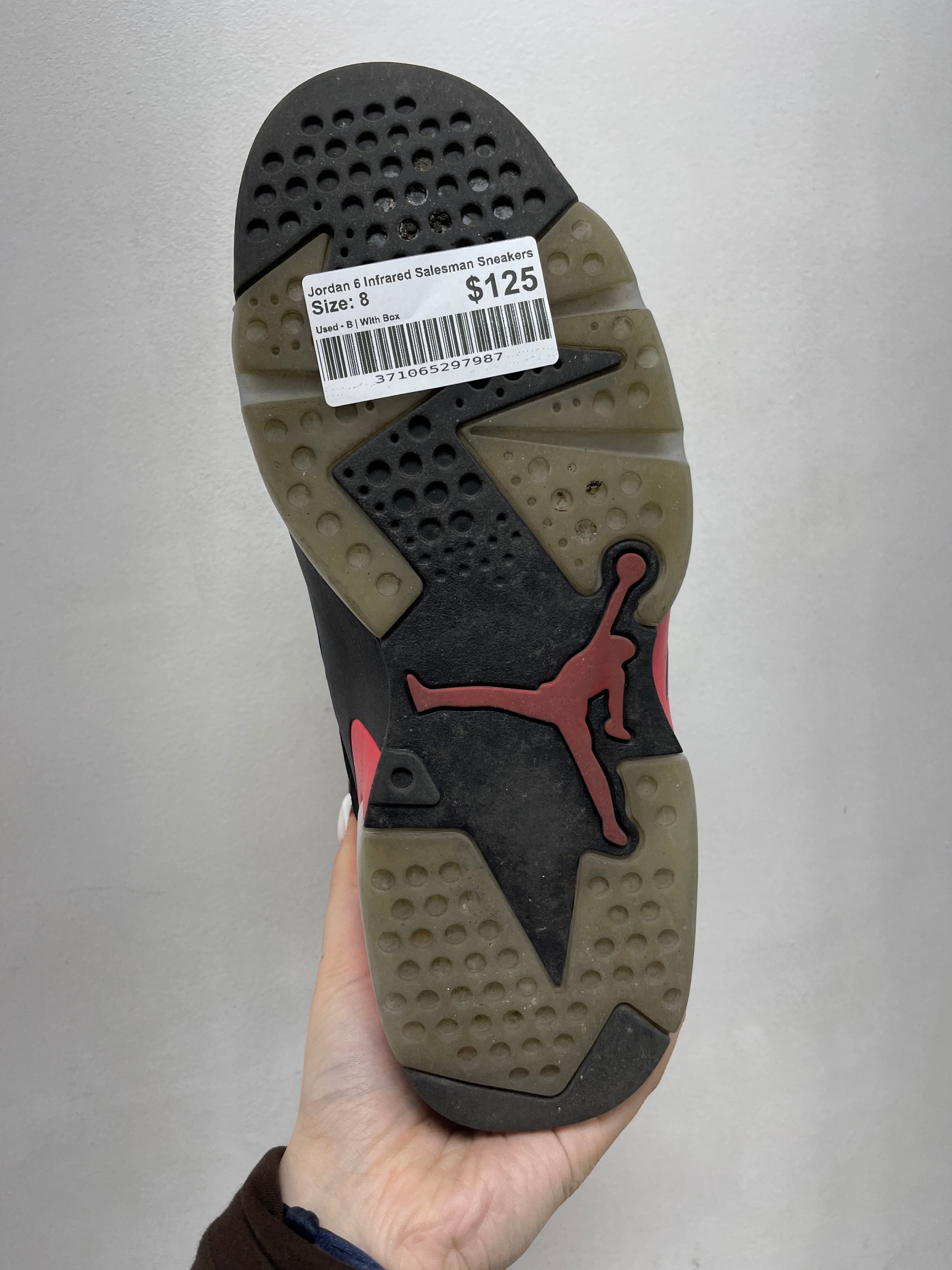 Jordan 6 Infrared Salesman Sneakers