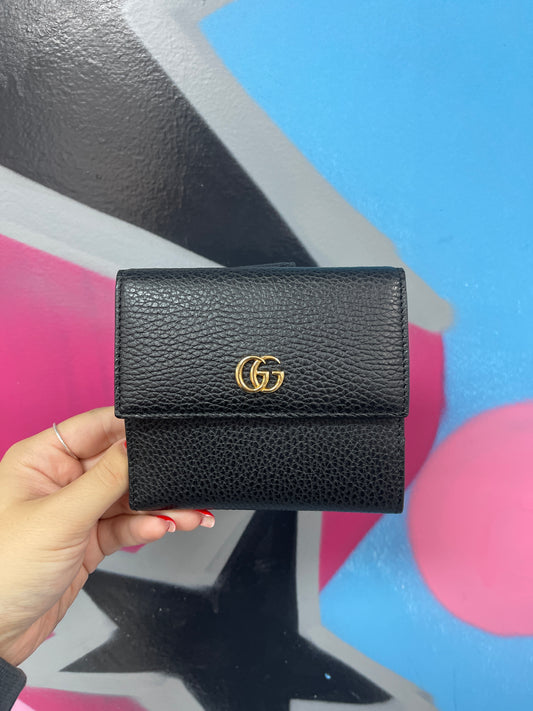 Gucci Black GG Logo Wallet