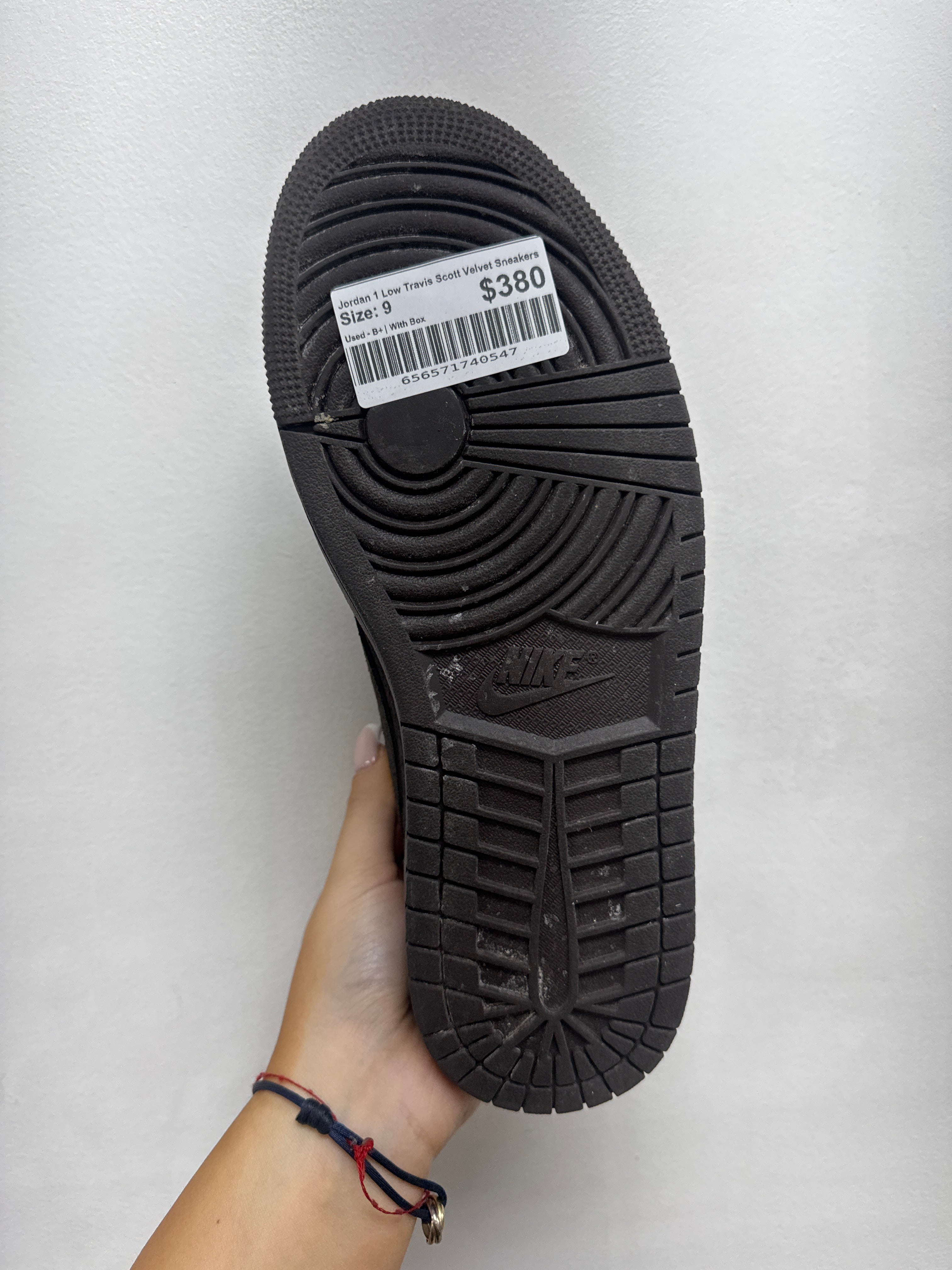 Jordan 1 Low Travis Scott Velvet Sneakers