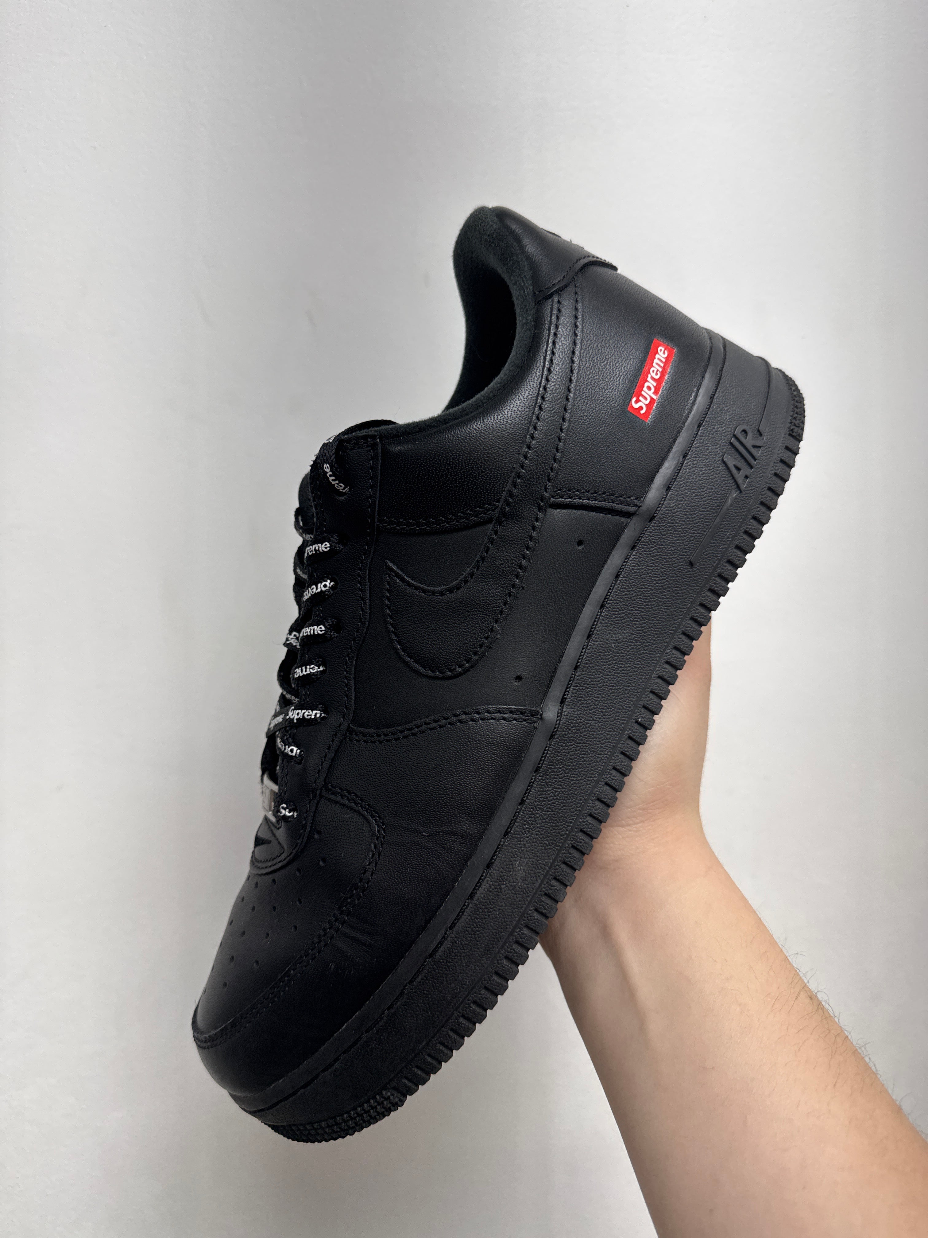 Nike Supreme AF1 Black Sneakers