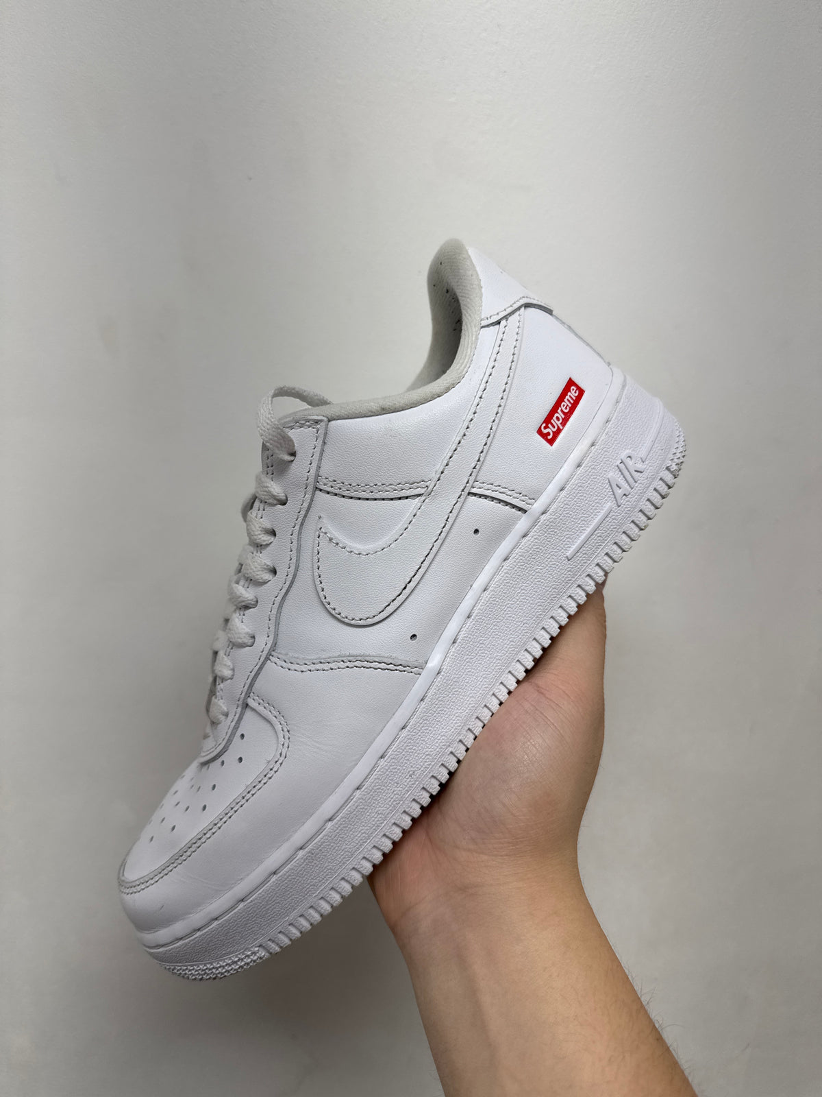 Nike Supreme AF1 White Sneakers